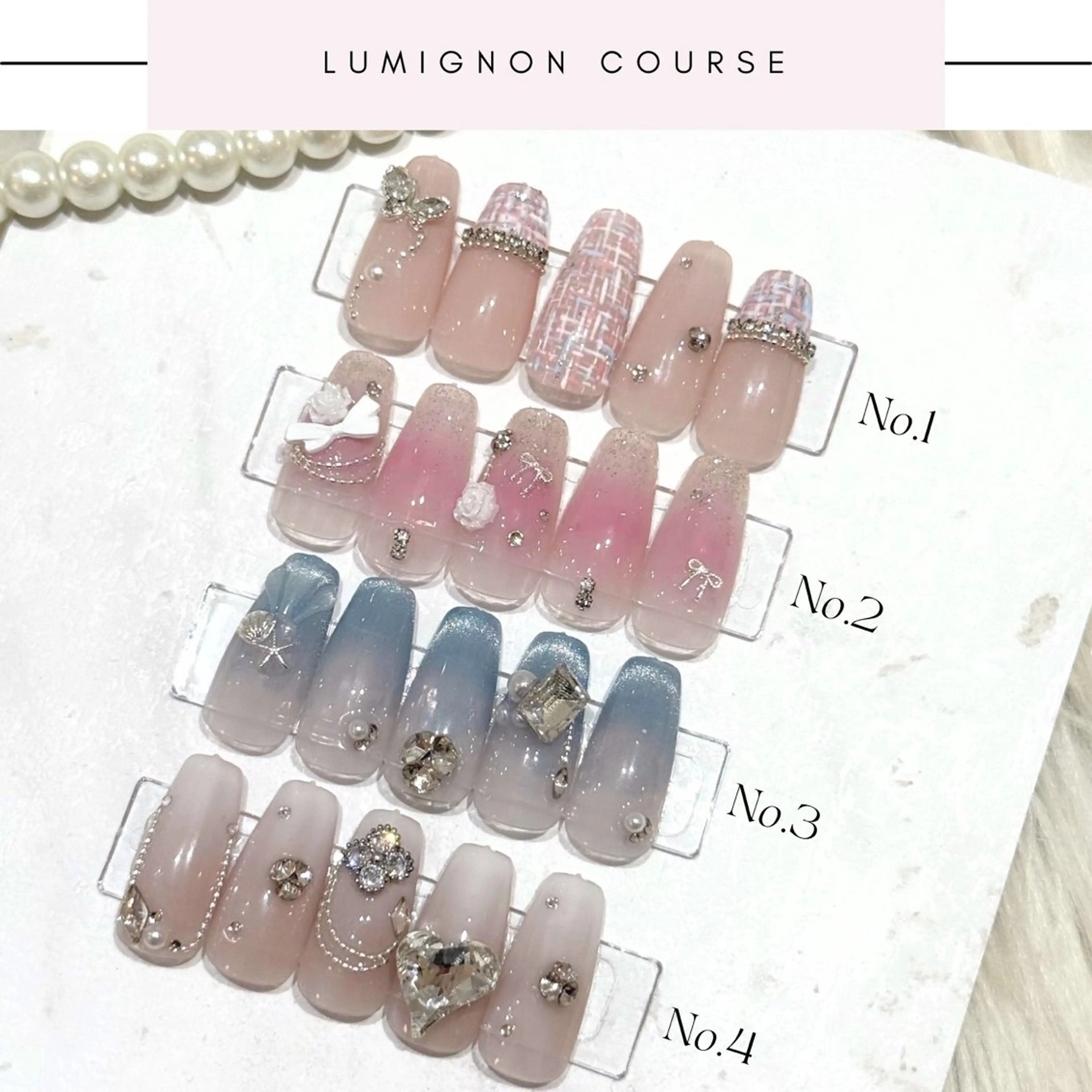 ネイル lumignon nail所属・谷 一花のネイルデザイン