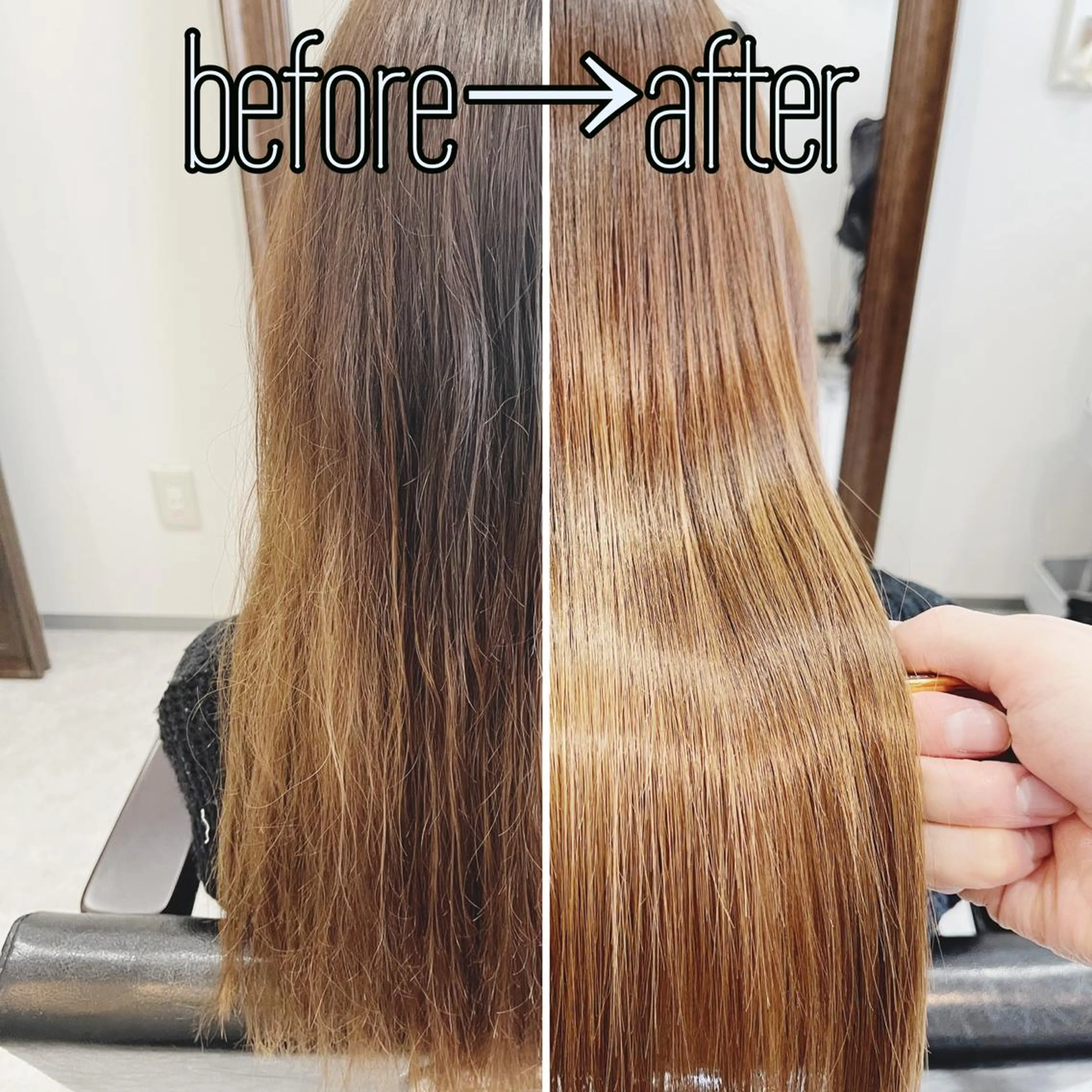 セミロング 髪質改善 縮毛矯正 トリートメント 抜毛 薄毛 白髪 頭皮改善　柳沢慶のヘアスタイル