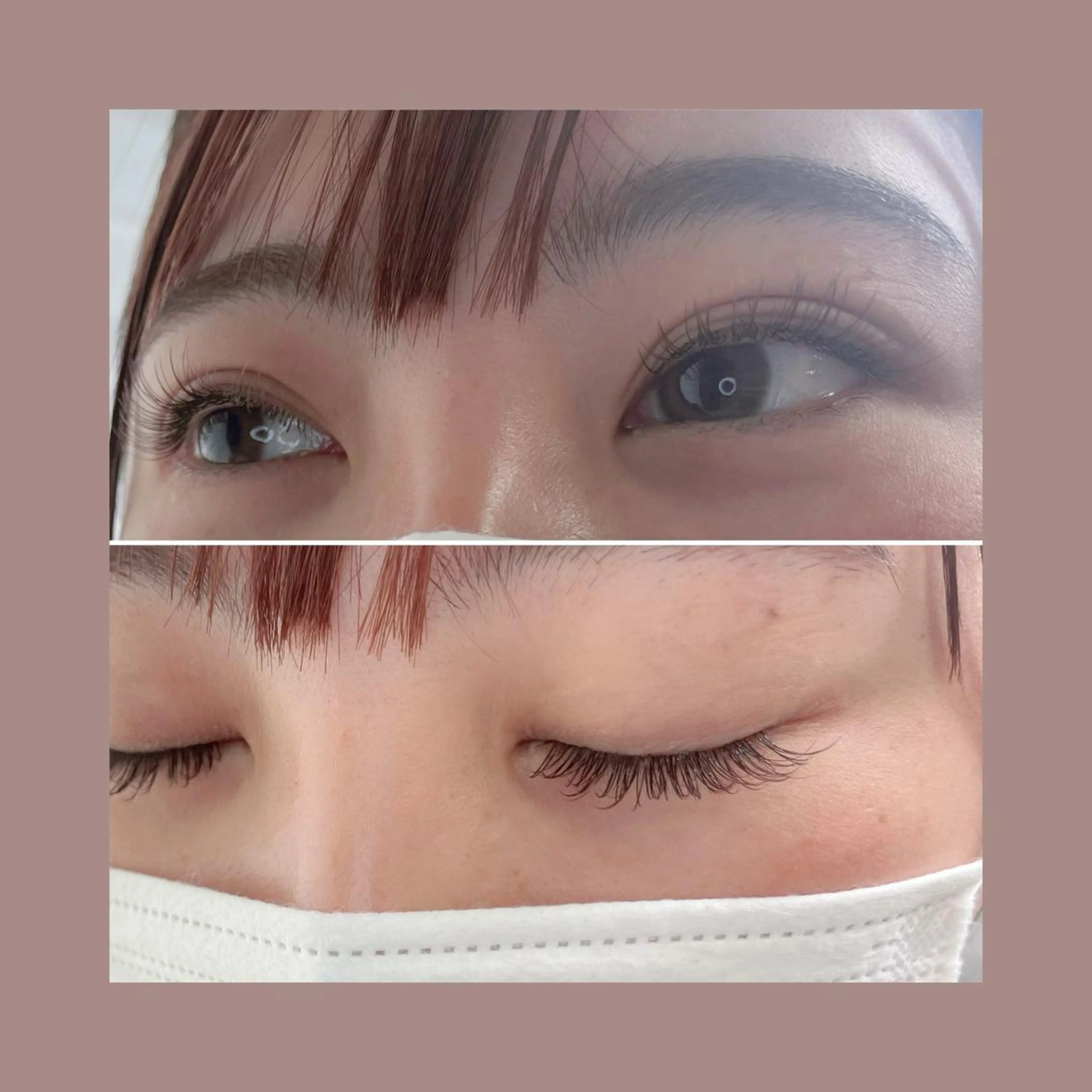 マツエク・マツパ カラーマツエク フラットラッシュ BLACKTOPAZ 20のエステ・リラクイメージ