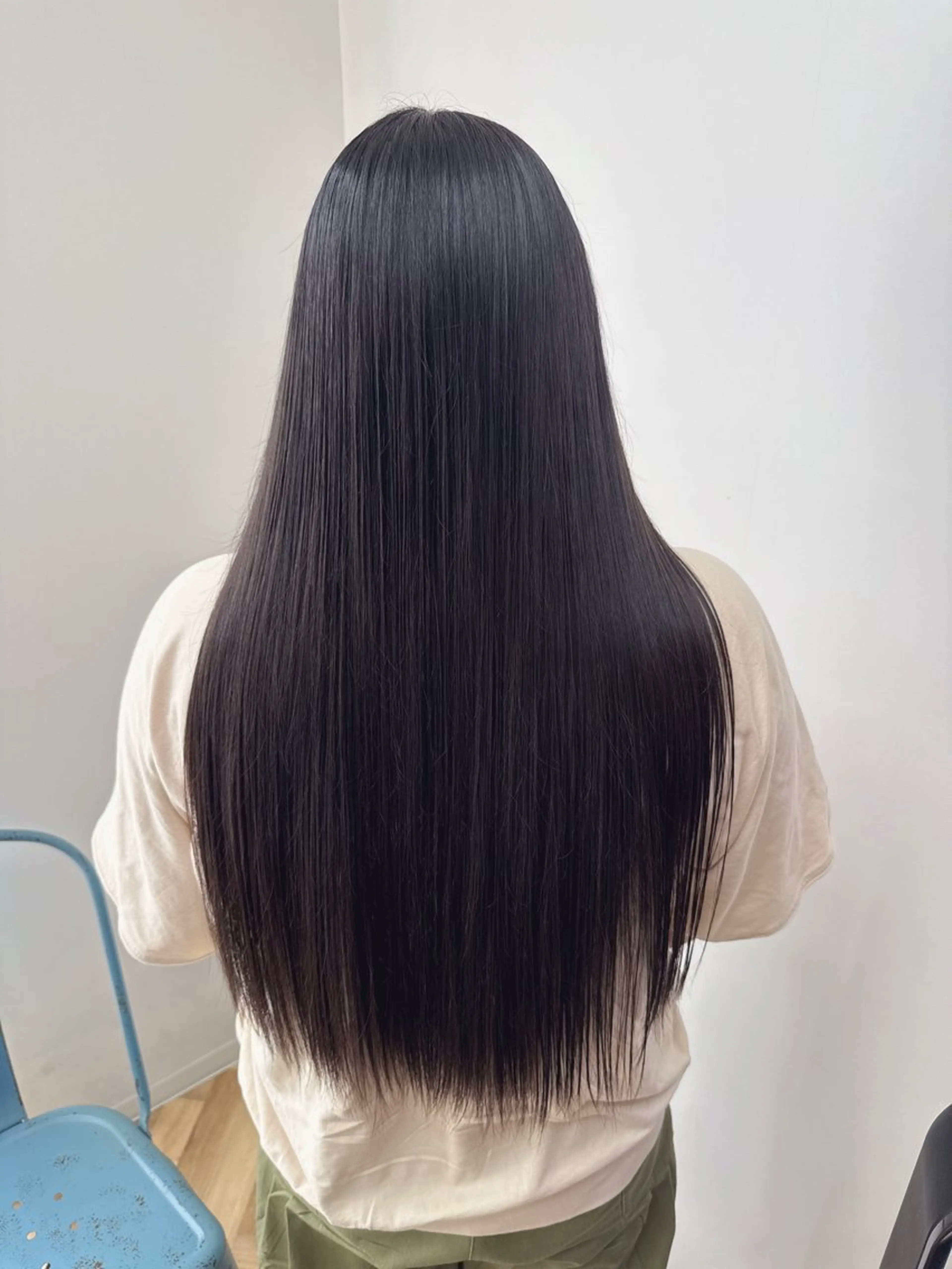 ロング カット 縮毛矯正 トリートメント 伶風/ボブ/ ヘーゼルベージュのヘアスタイル