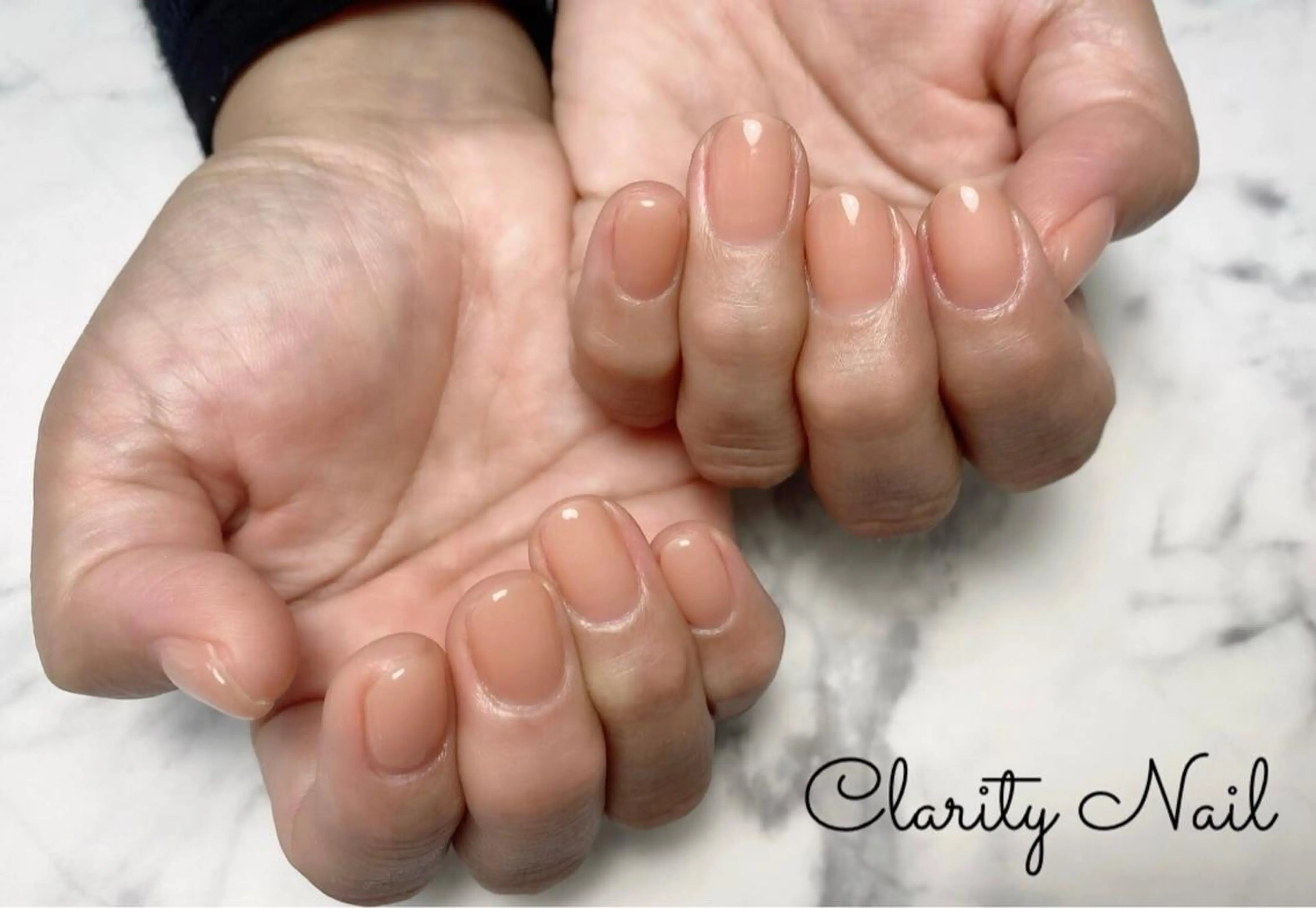 ネイル ワンカラーネイル ハンドネイル Clarity Nailのネイルデザイン