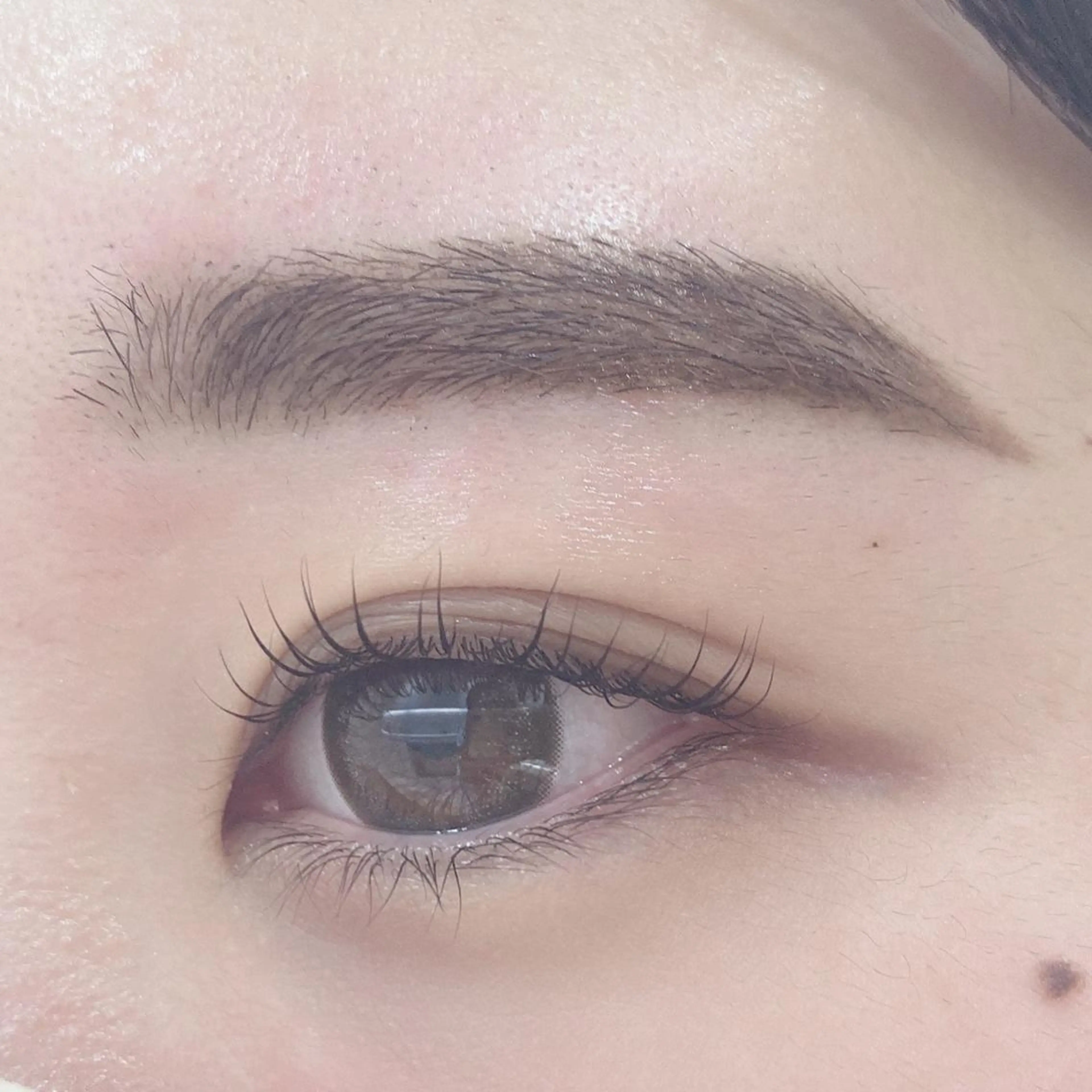 マツエク・マツパ 曲がる縮毛矯正 LIBER 　岩名のヘアスタイル