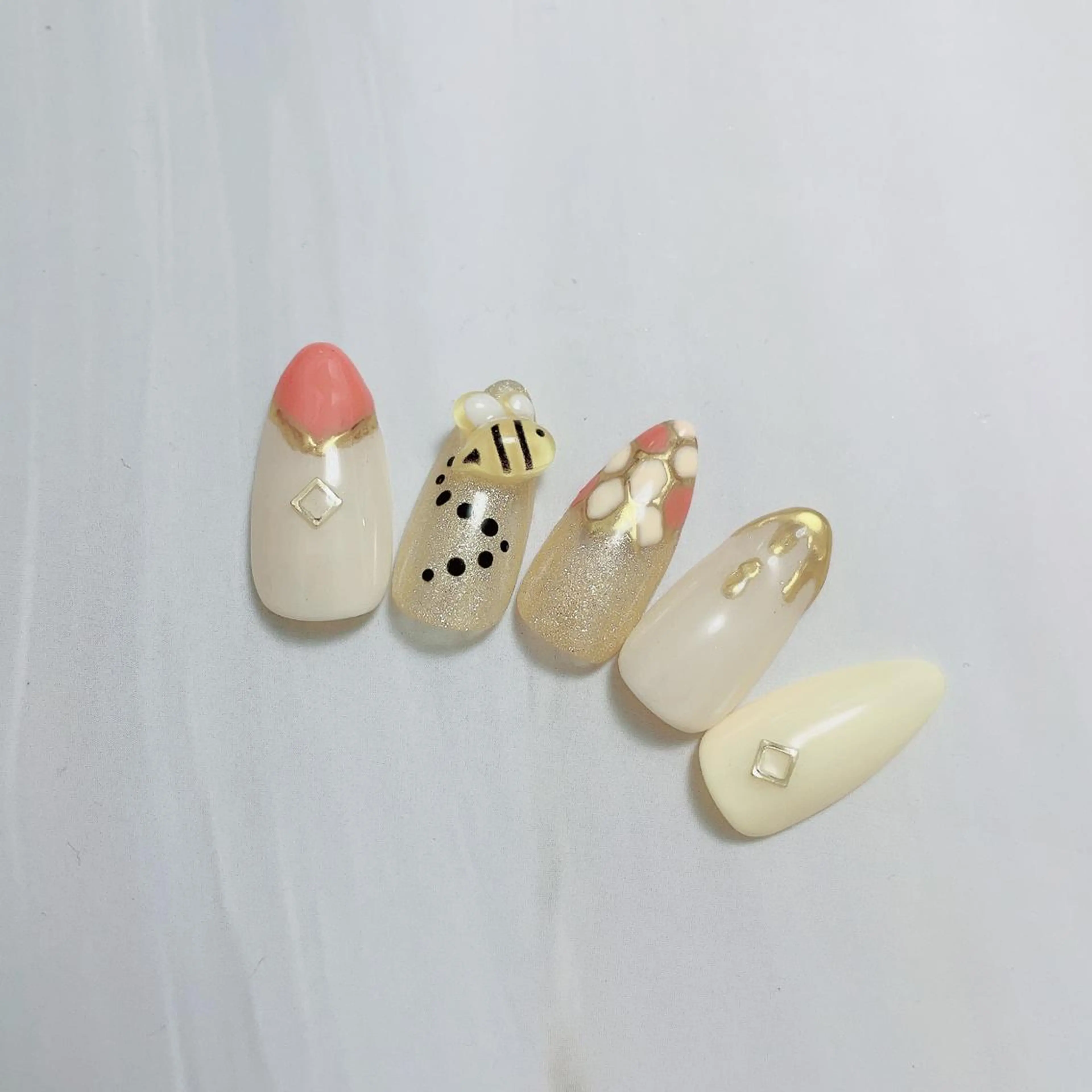 ネイル パラジェル💅 オフ無料Pi.Harのネイルデザイン