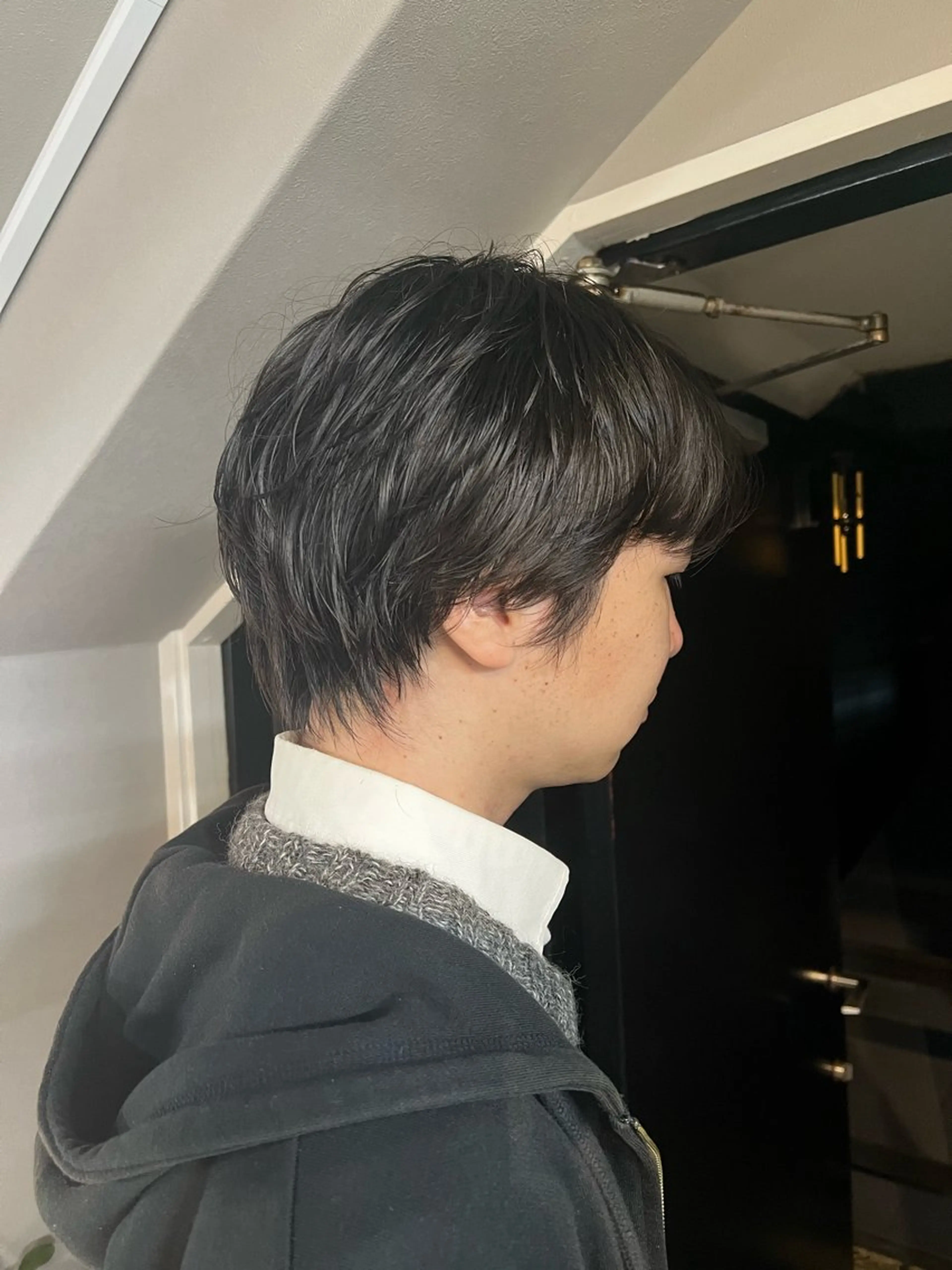 ミディアム パーマ メンズ est hair mar所属・艶カラー/ツイスパ/ 無造作パーマ　久保のヘアスタイル