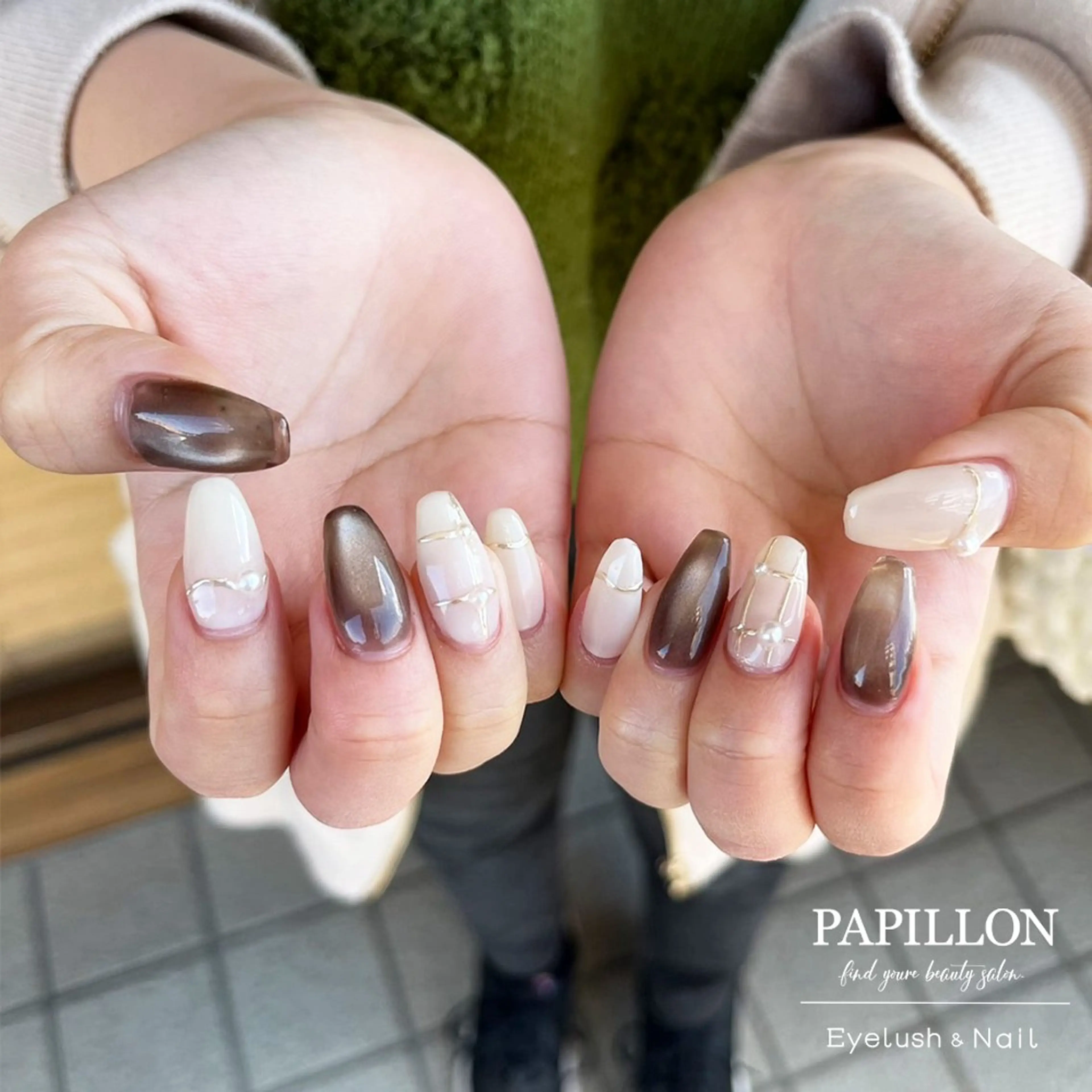 ネイル PAPILLON 村上のネイルデザイン