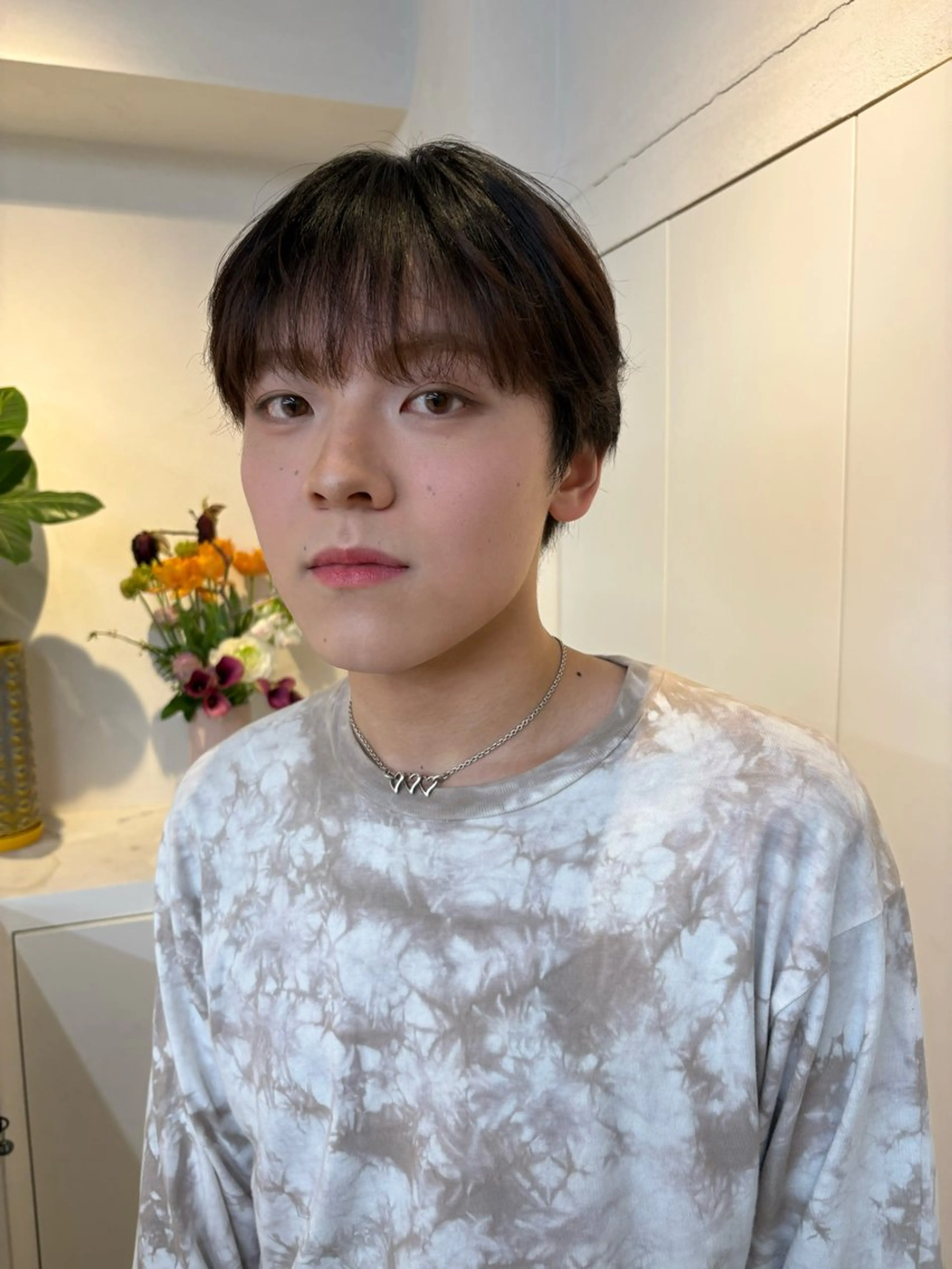 メンズ ヘアカラー トリートメント ♡表参道/透明感 カラー/AOI🪽♡のヘアスタイル