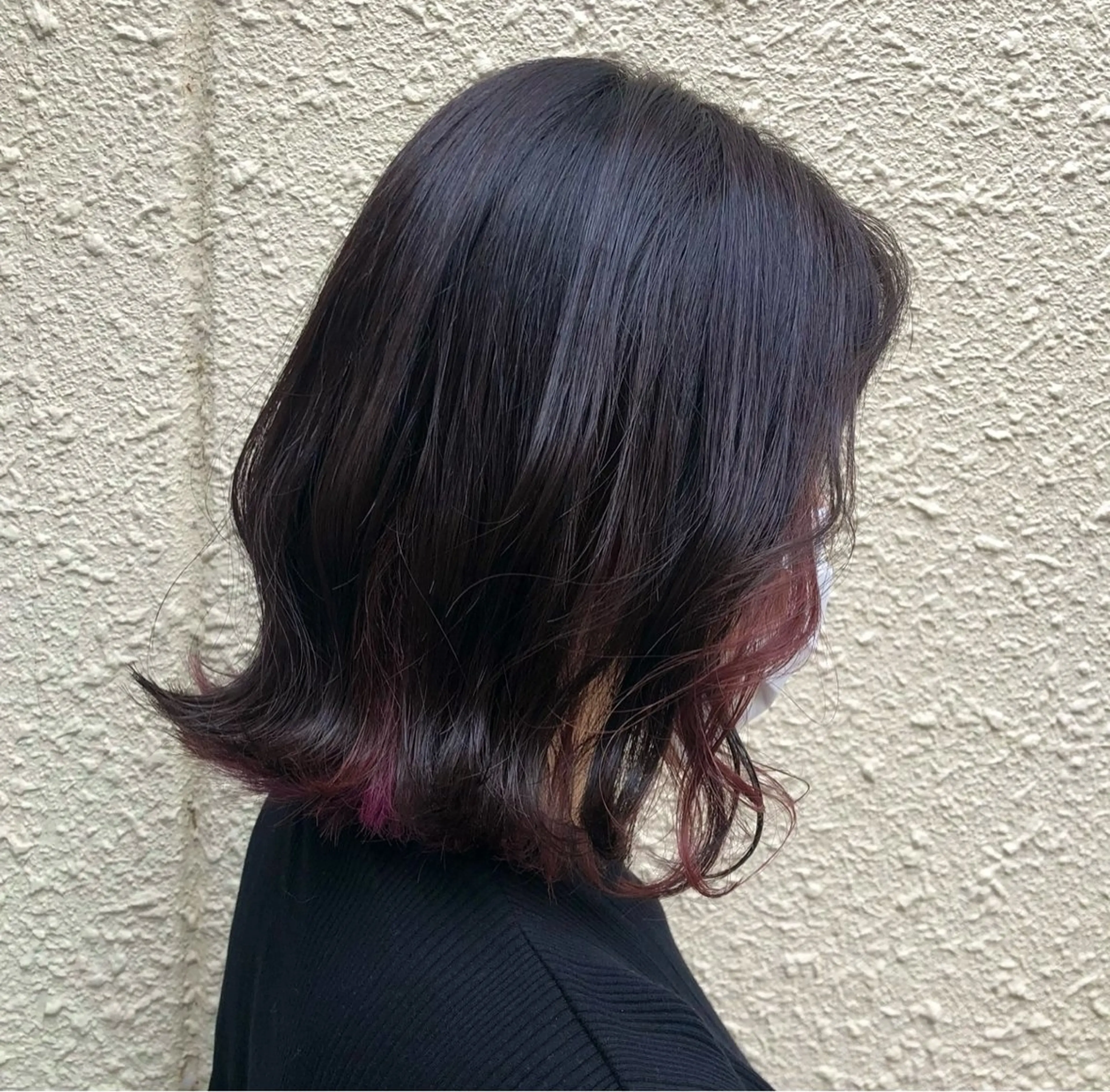 カラー 中村 美保のヘアスタイル