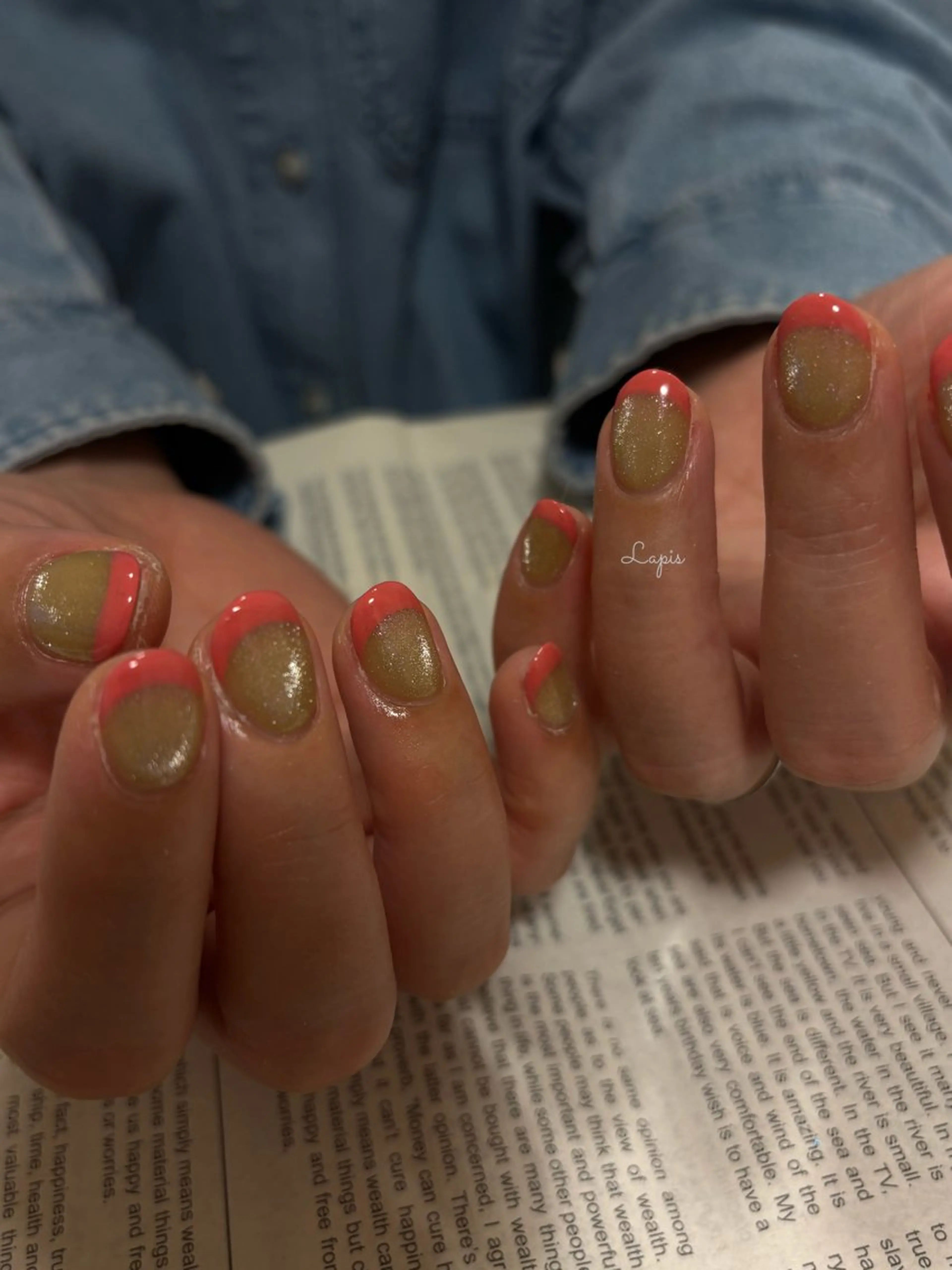 ネイル ハンドネイル Lapis *のネイルデザイン