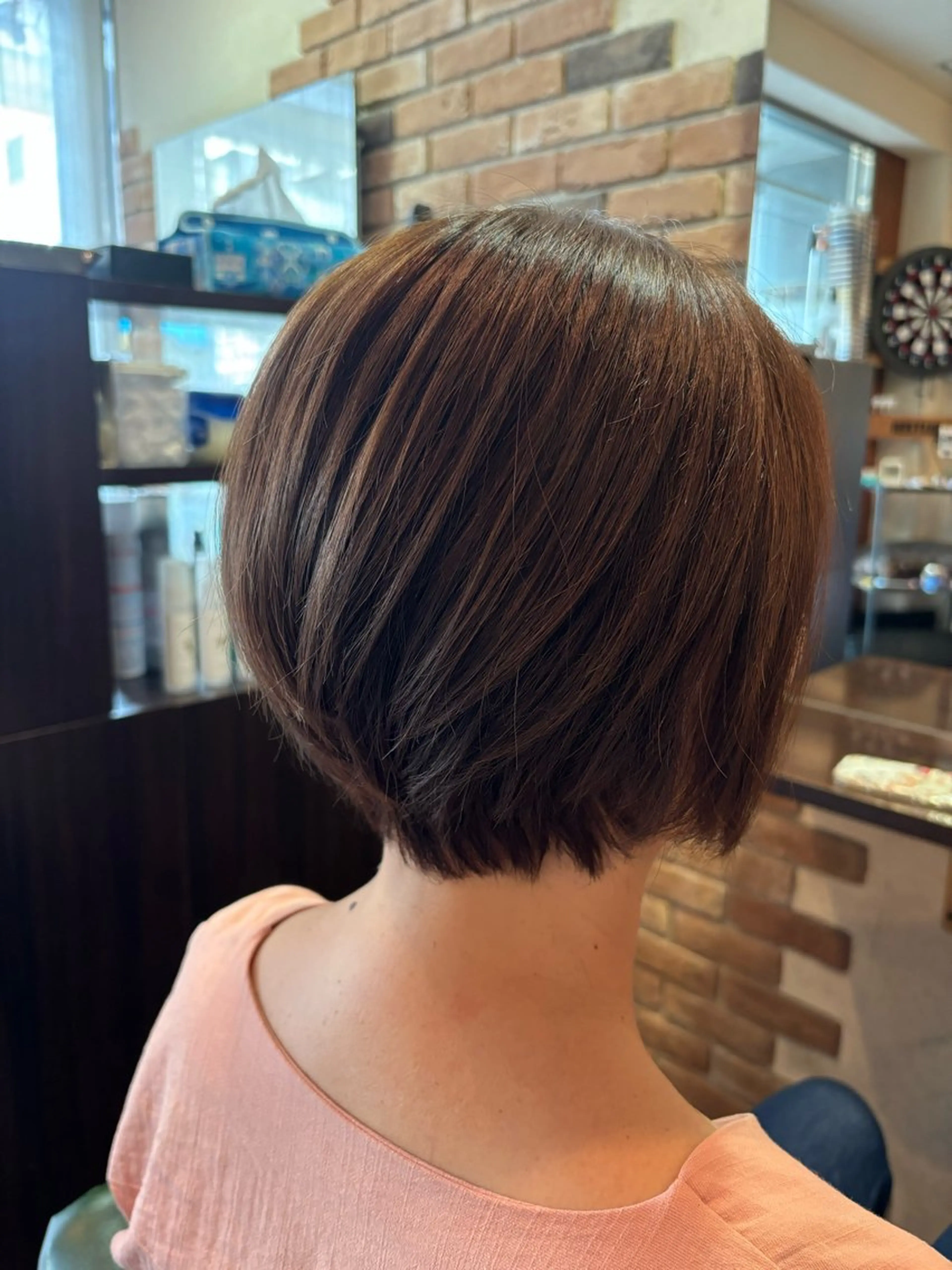 ショート カラー Parfait 山本のヘアスタイル