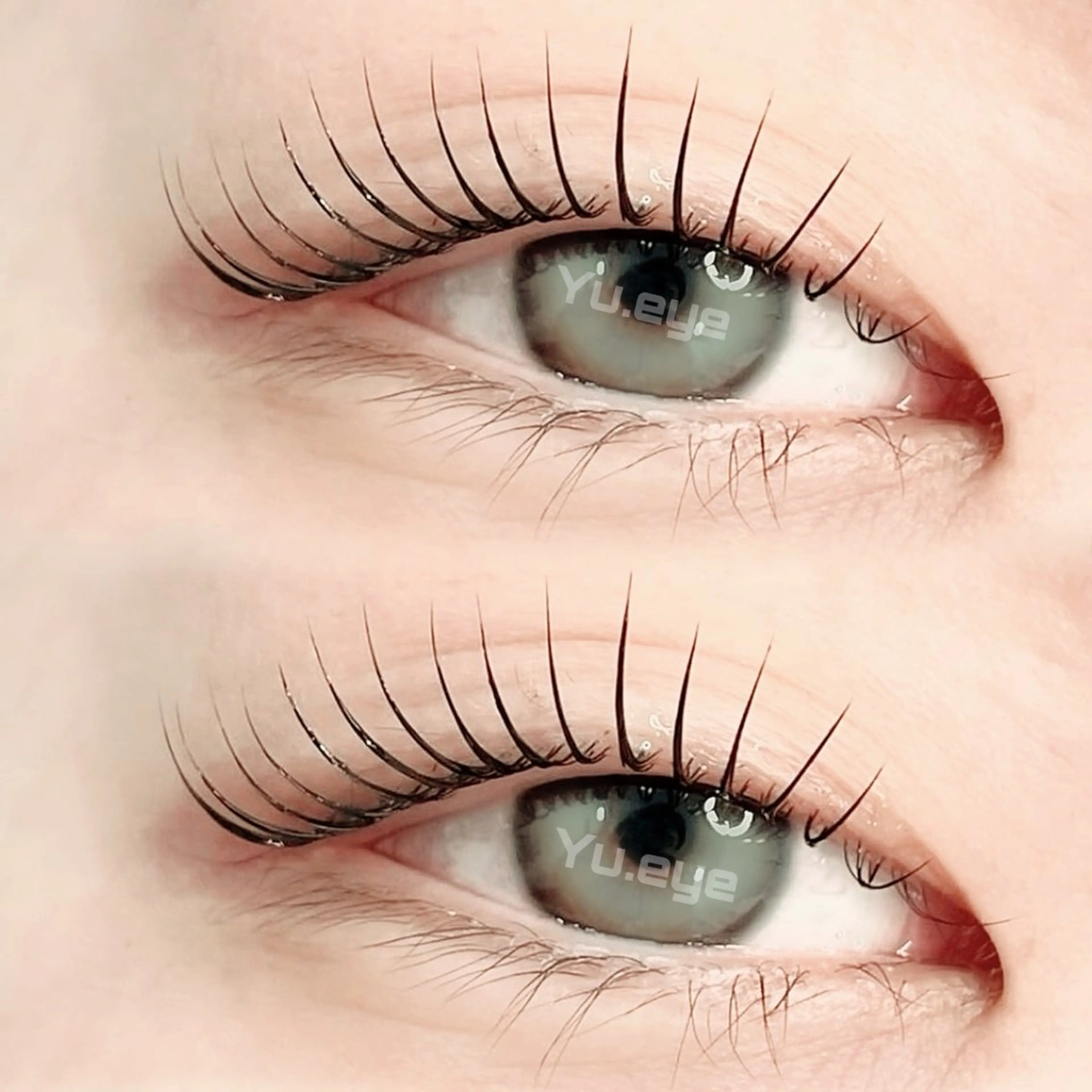 マツエク・マツパ 韓国風マツエク パリジェンヌラッシュリフト まつげパーマ GO TODAY 原宿Riora店所属・韓国束感まつげパーマ ｜根元立ち上げYUのマツエク・マツパデザイン