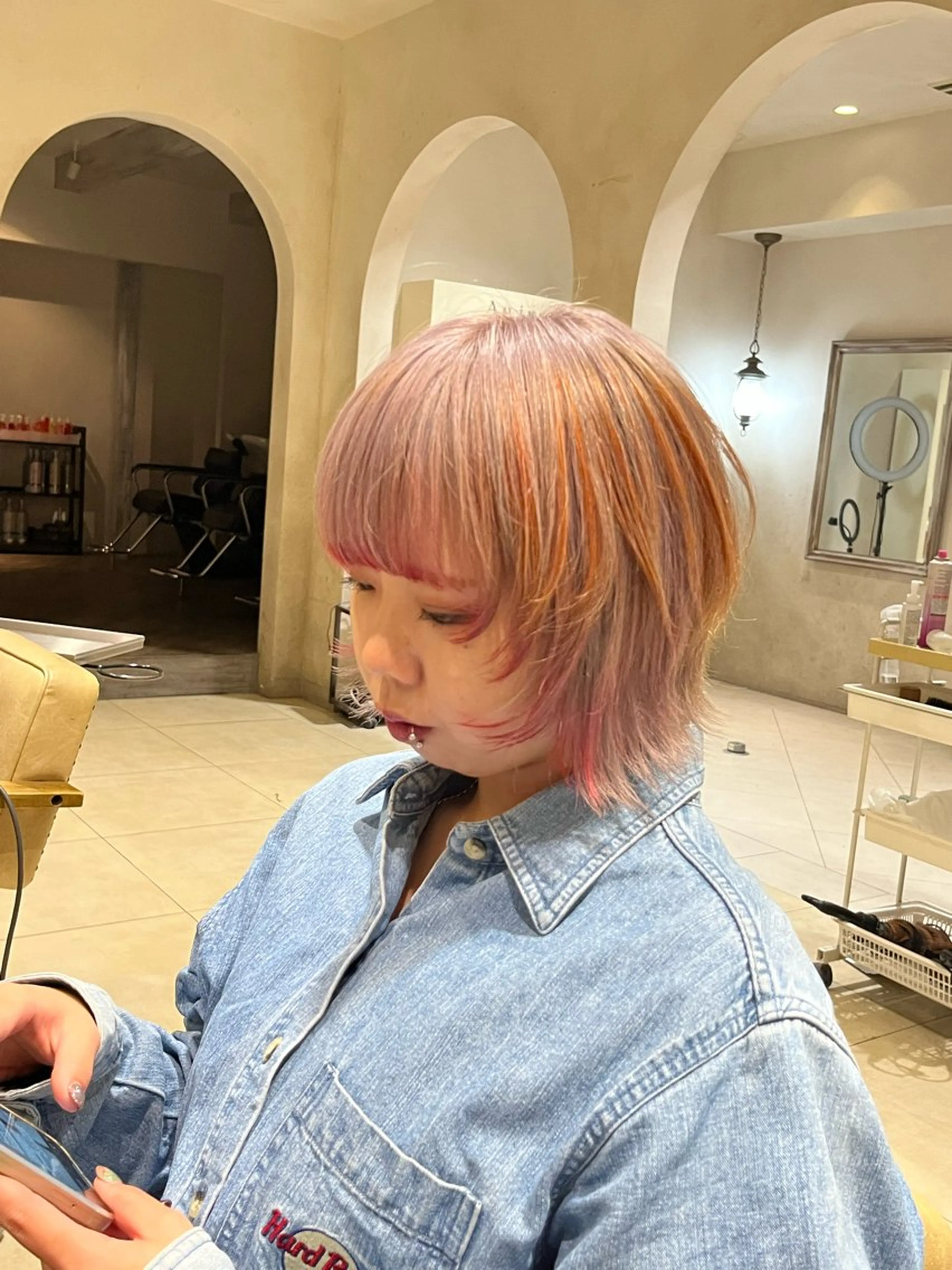 ミディアム カラー 高槻No.1🇰🇷 韓国ヘア 橋口陽太のヘアスタイル