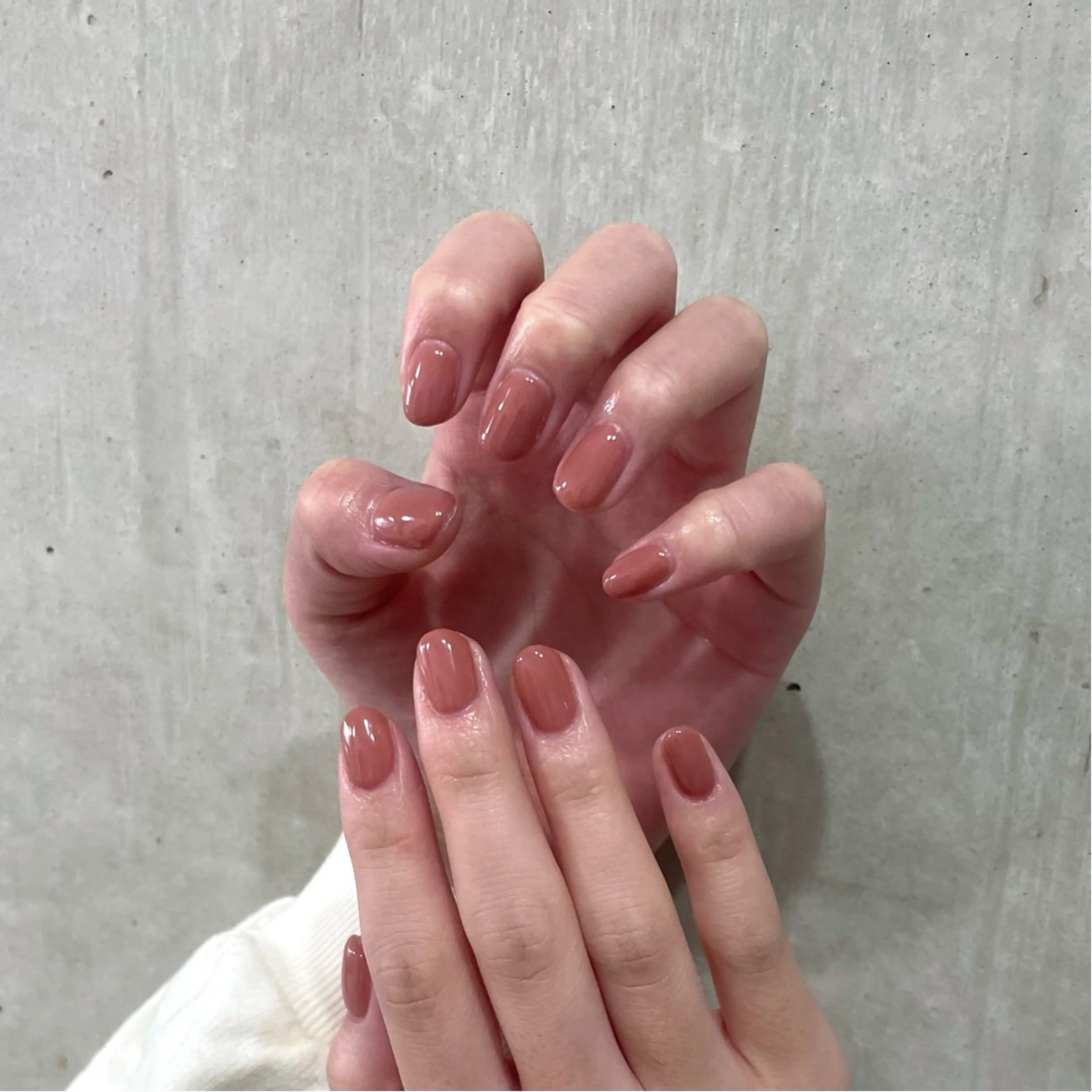 ネイル ピンク ハンドネイル 🤍One MISAKI🤍のネイルデザイン