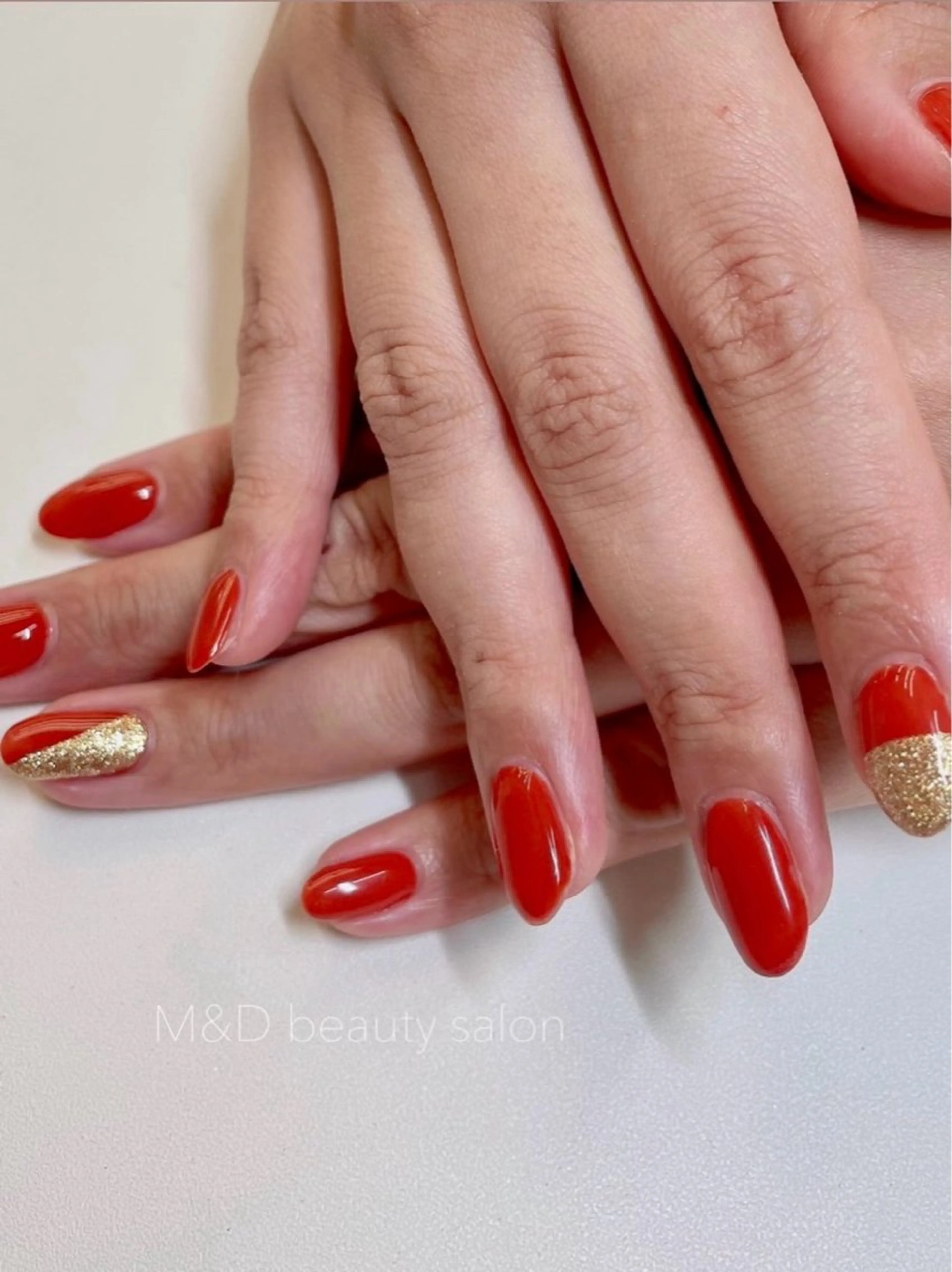 ネイル M&D Beauty Salon 銀座店所属・M&D銀座 AYAのネイルデザイン