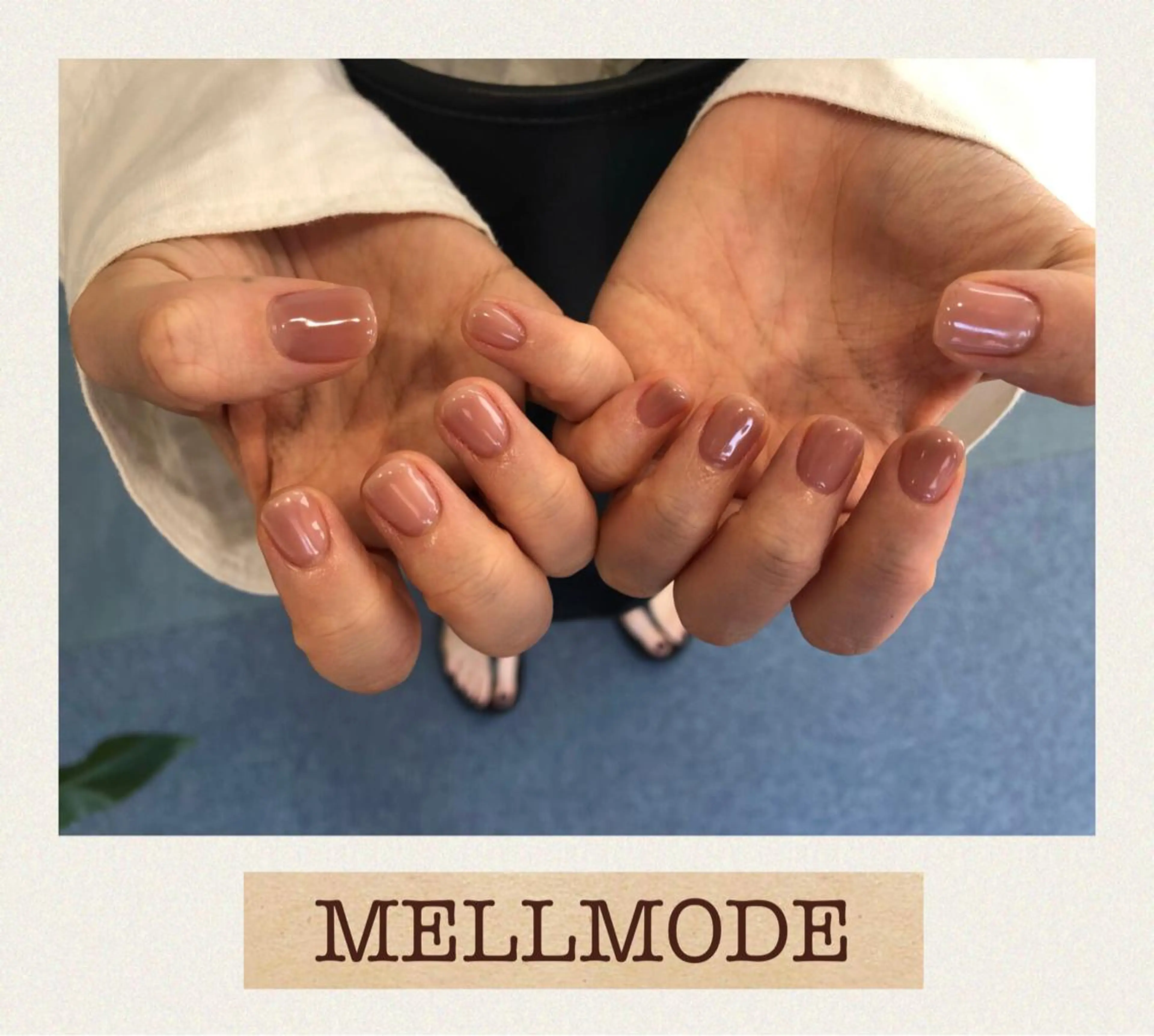 ネイル ワンカラーネイル ピンク ハンドネイル MELLMODE所属・Nakano Kanaのネイルデザイン