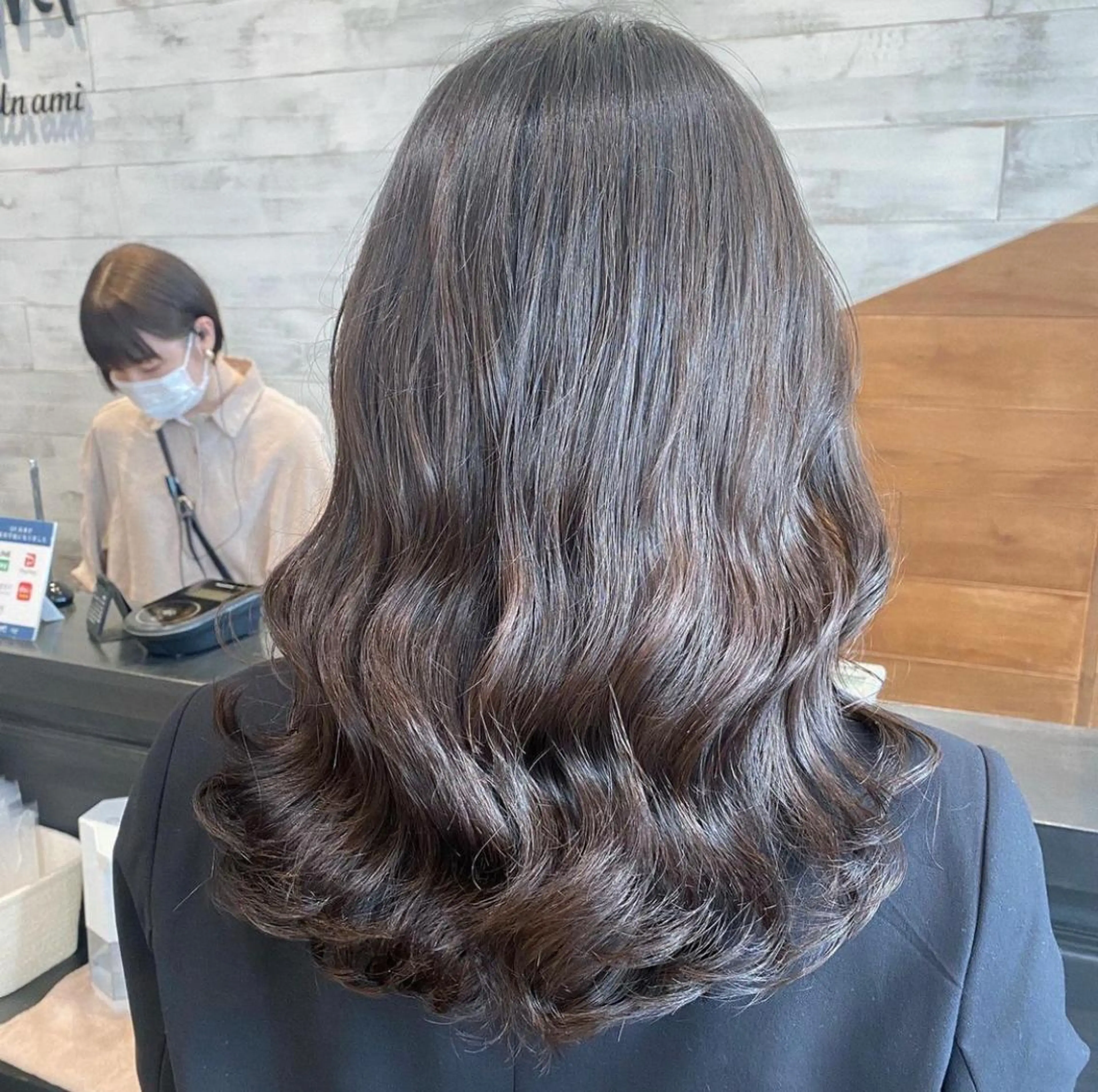 ロング 韓国風ヘア 栗原 瑞稀のヘアスタイル