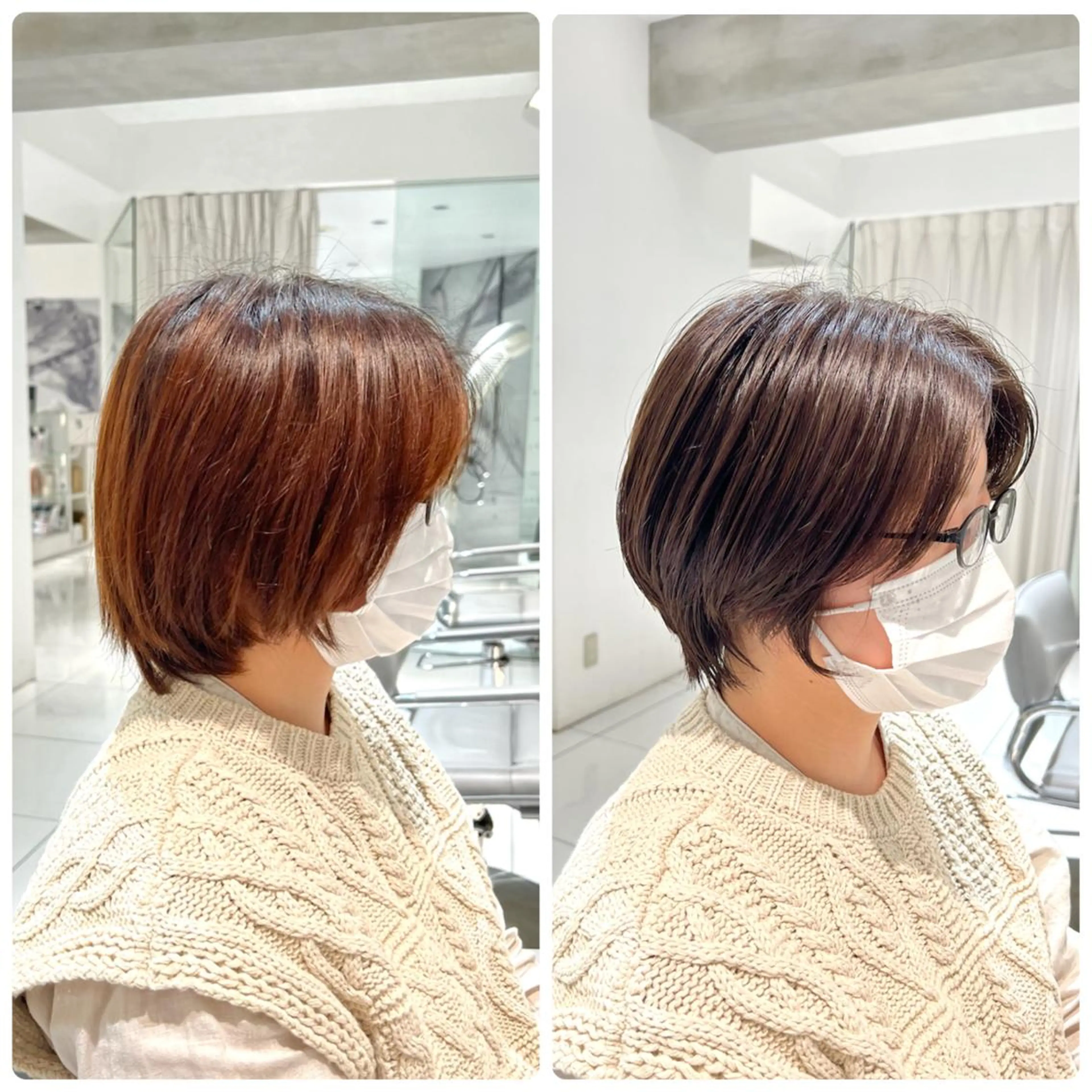 ショート カラー メンズカット /パーマ🍀田畑玖音のヘアスタイル