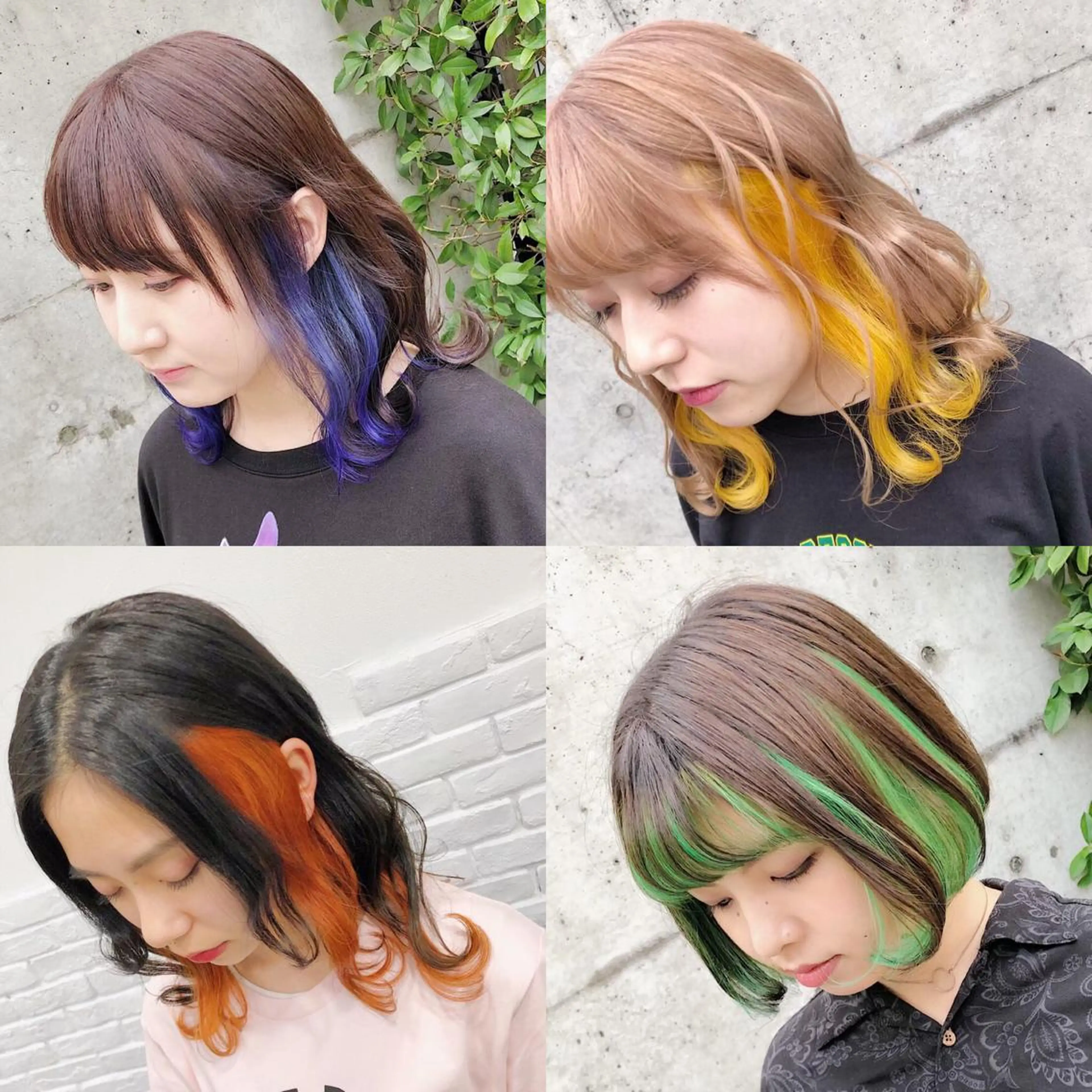 ミディアム カラー ヘアアレンジ ヘアカラー トリートメント ヘアセット 🧸ミルクティー🧸 kousei🧸のヘアスタイル