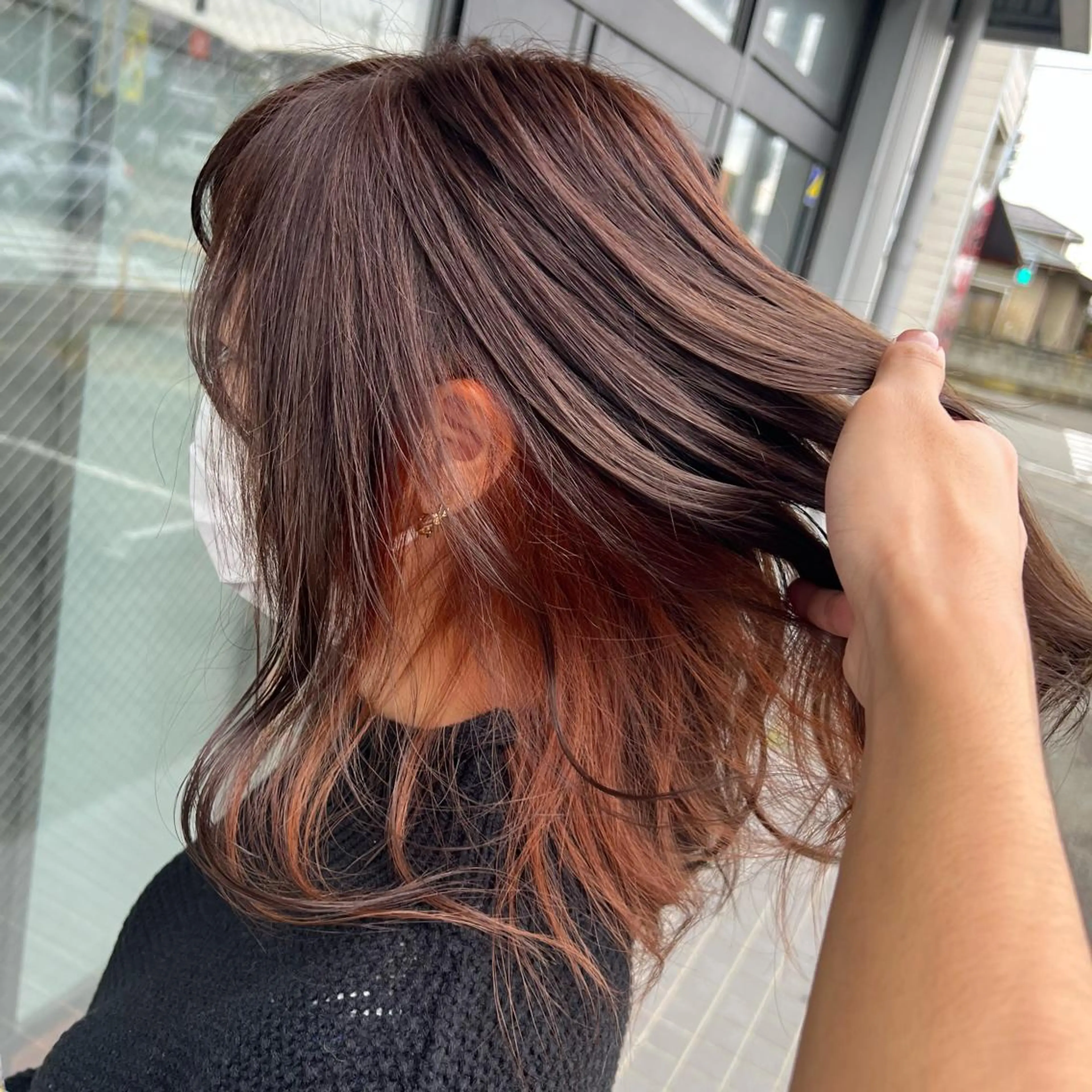 カラー ヘアアレンジ newi TATSUのヘアスタイル