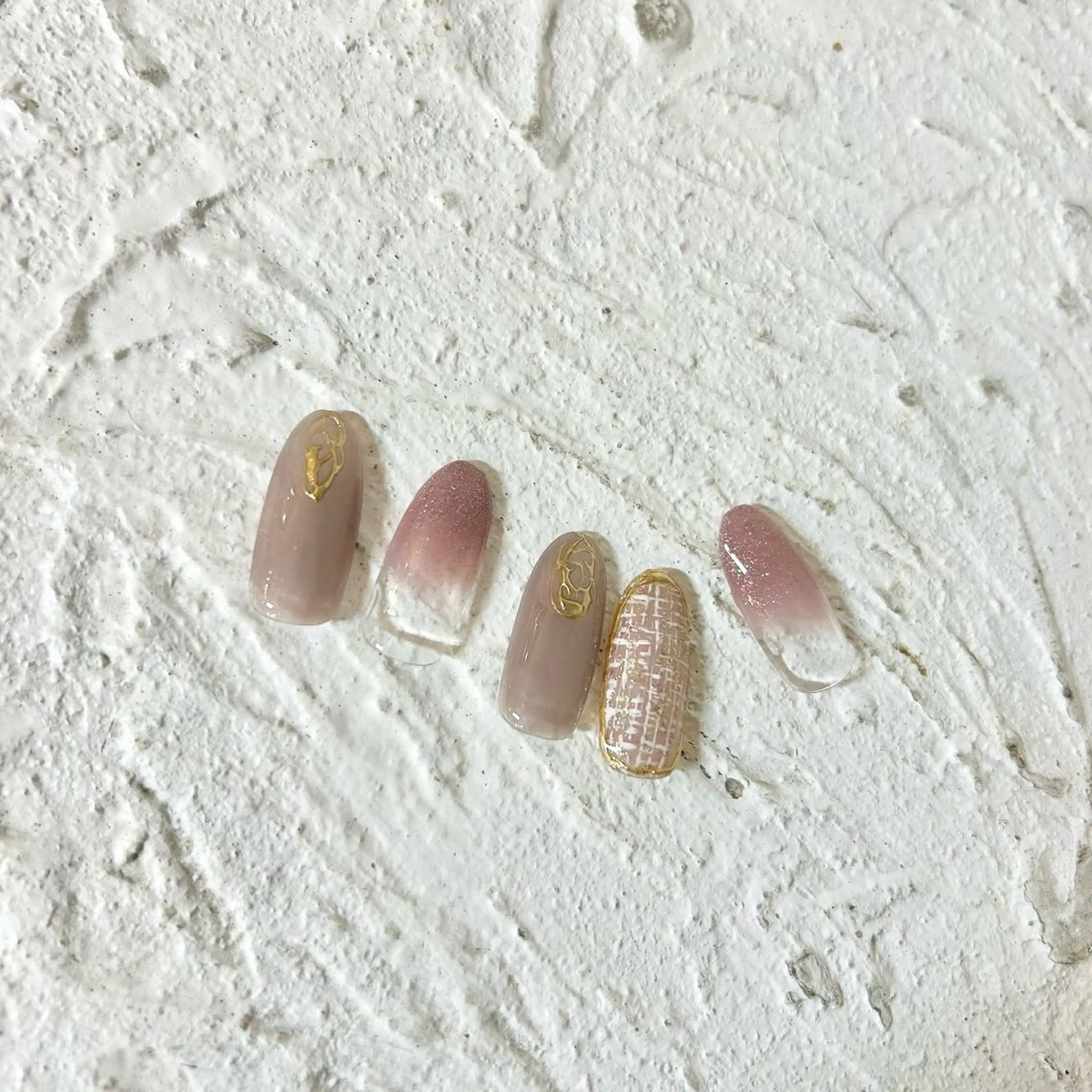 ネイル ハンドネイル Silver Lunaのネイルデザイン