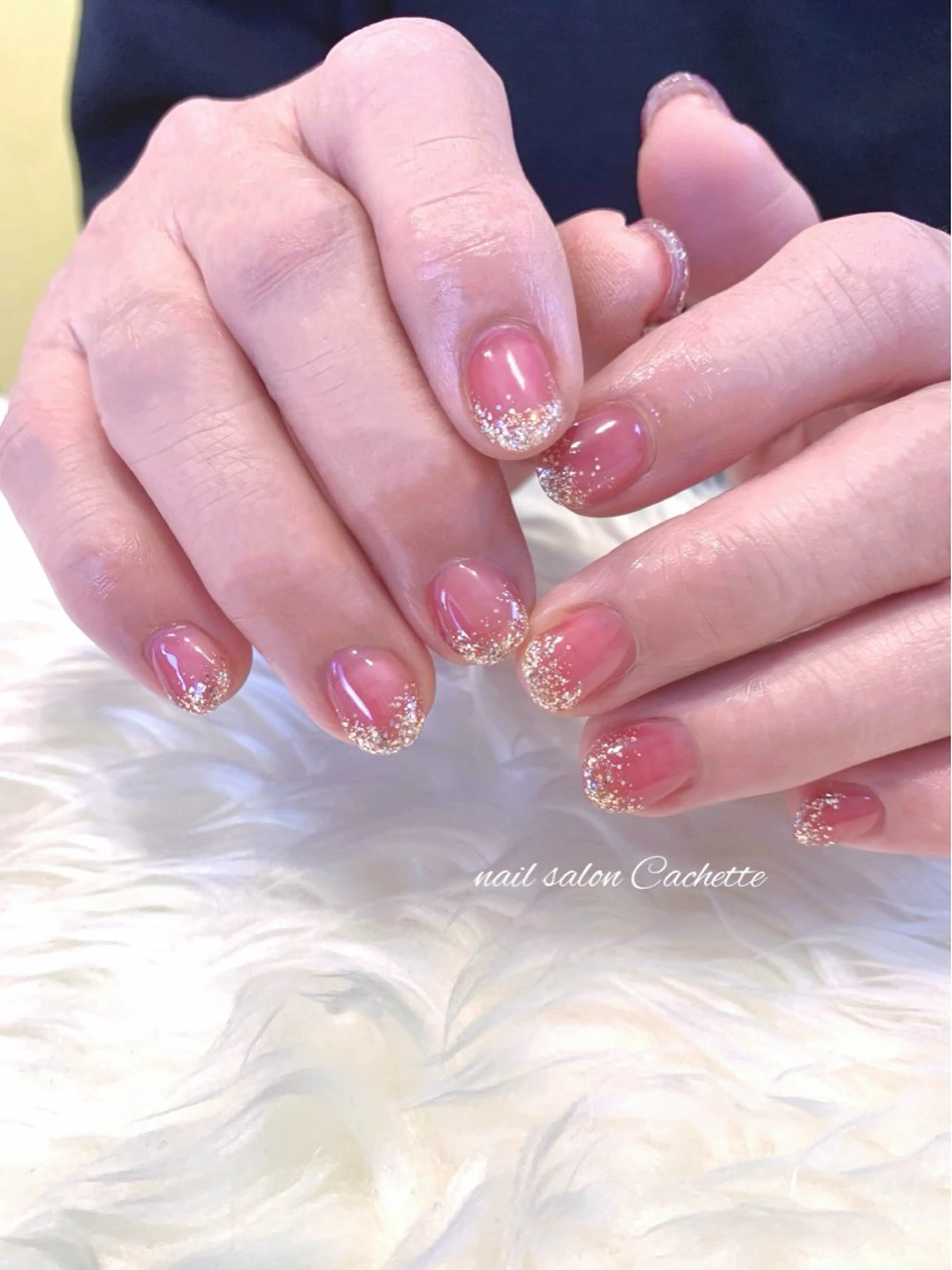 ネイル グラデーション ✧Cachette✧ YUKARIのネイルデザイン