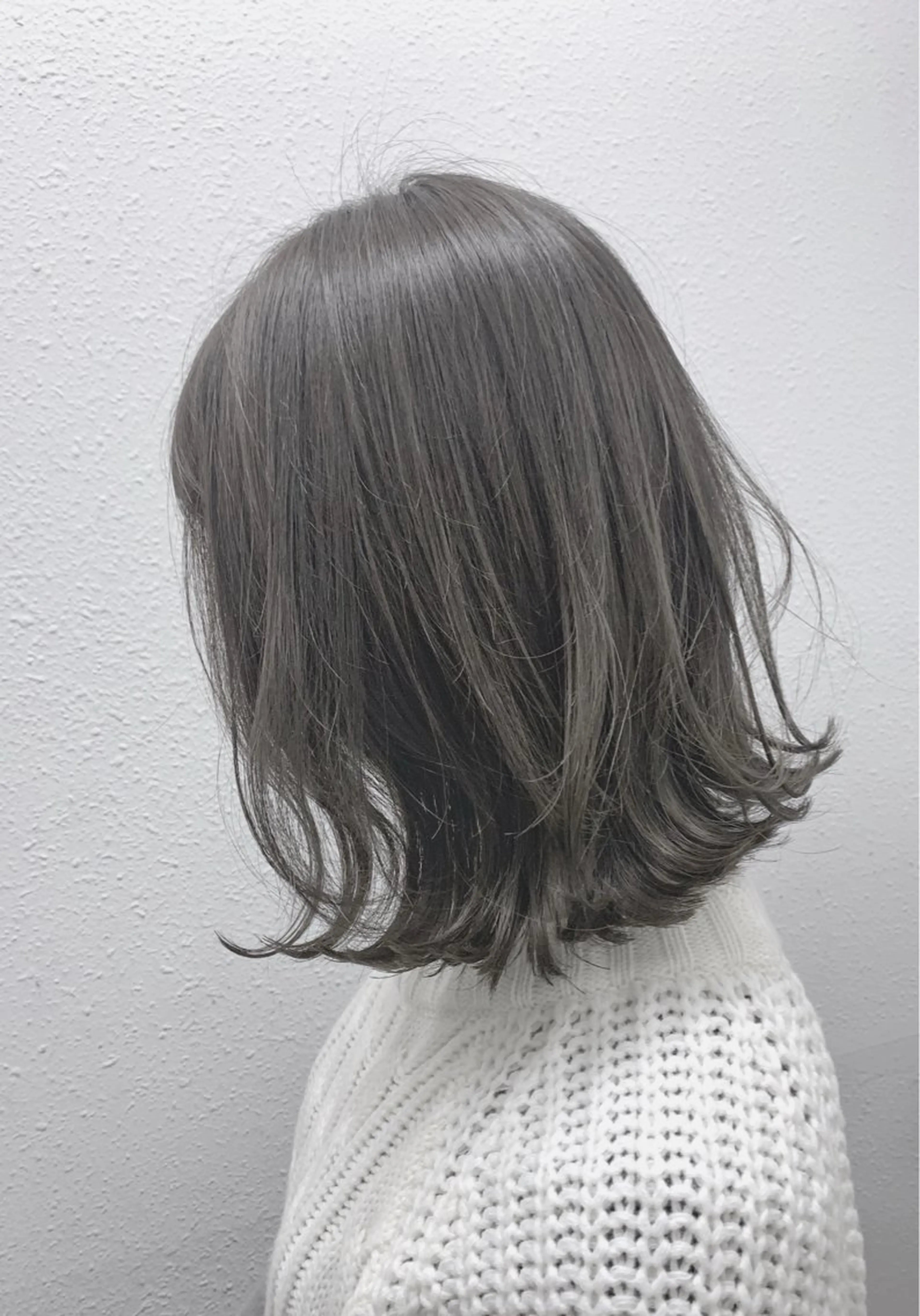 ミディアム カット ヘアカラー トリートメント ヘアセット うる艶/レイヤー 🪞池袋LAND🪞のヘアスタイル