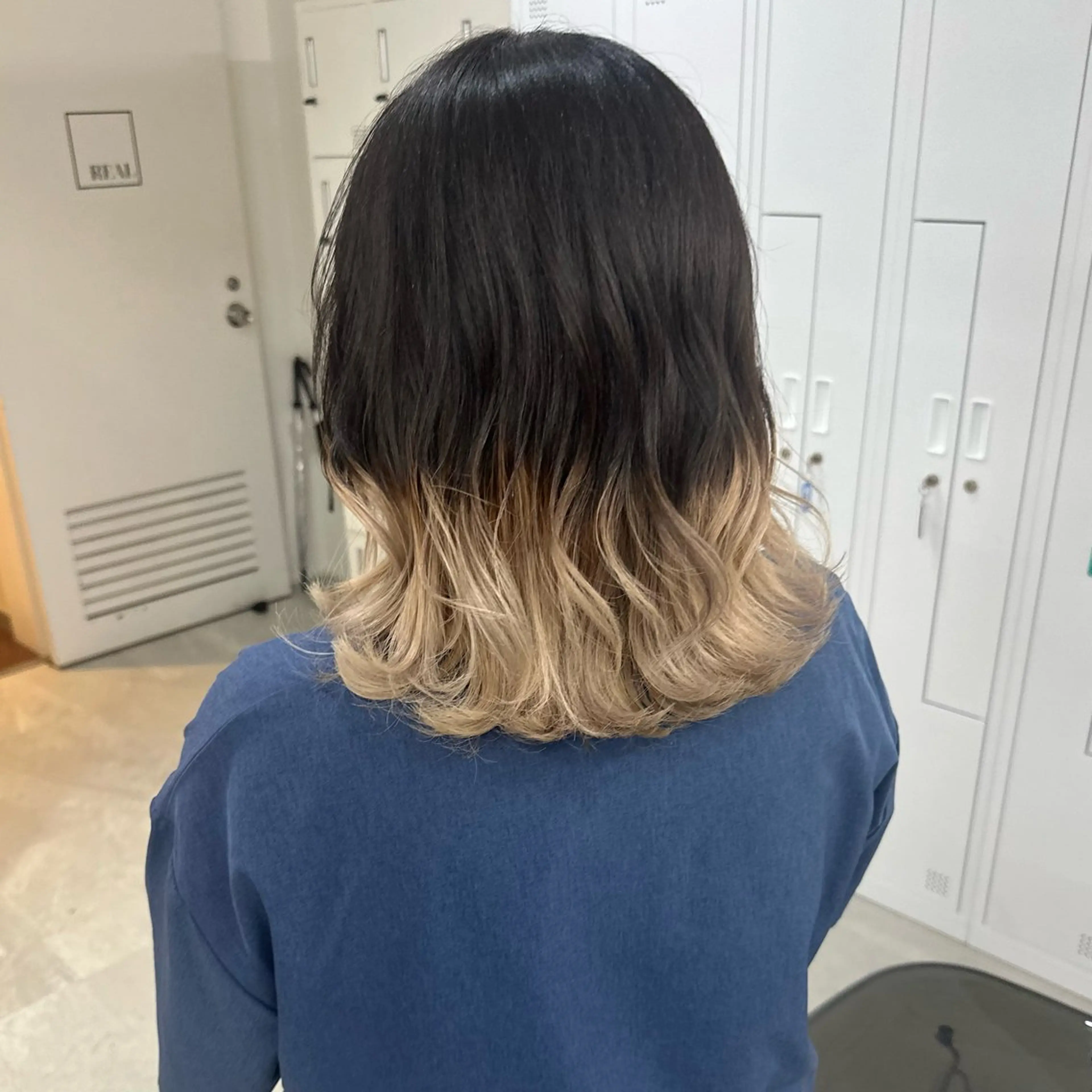 ミディアム REAL 心斎橋所属・ブリーチ/ベージュ /ピンク🦋ナツミのヘアスタイル