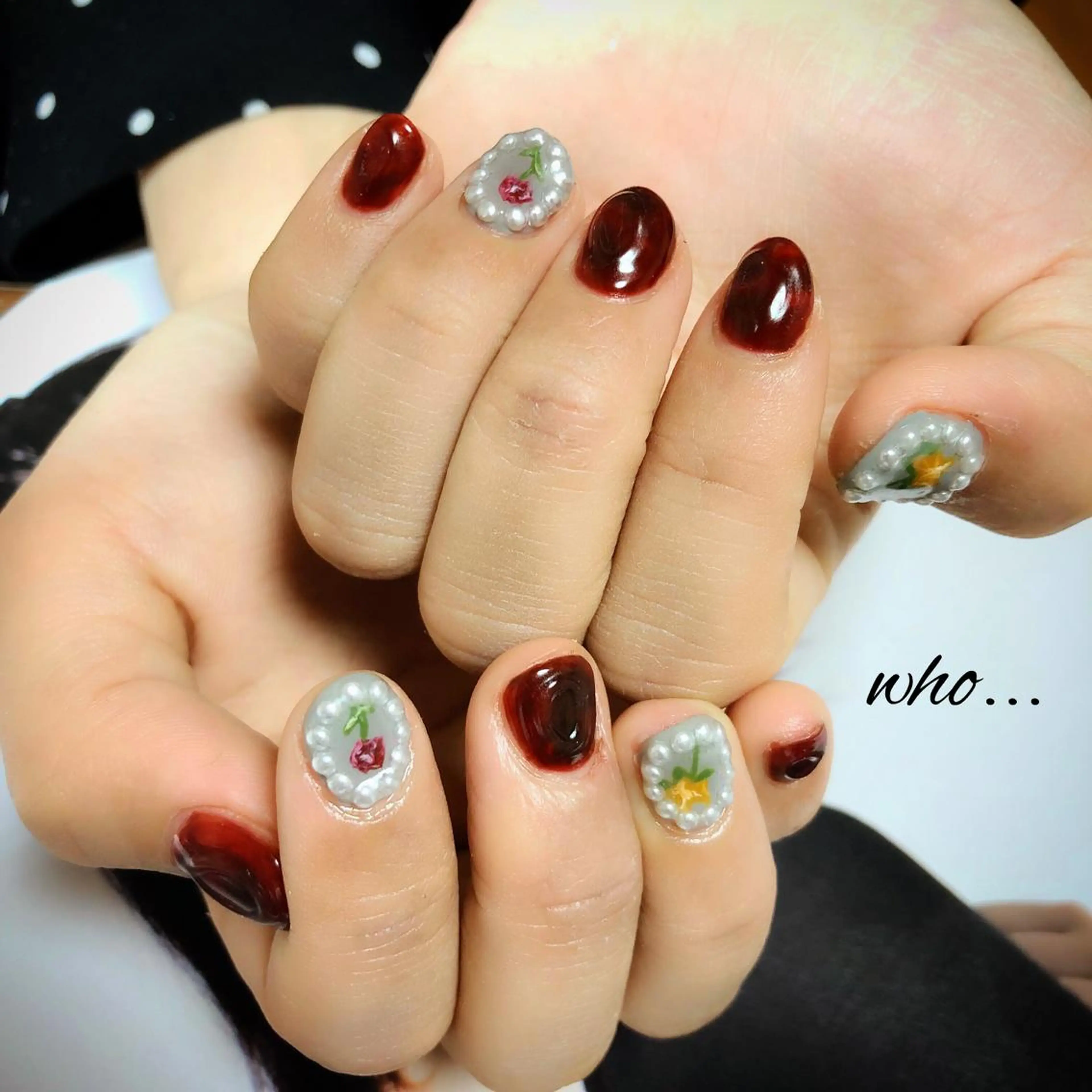 ネイル アートネイル ニュアンスネイル NailSalon who...所属・n. fumikoのネイルデザイン