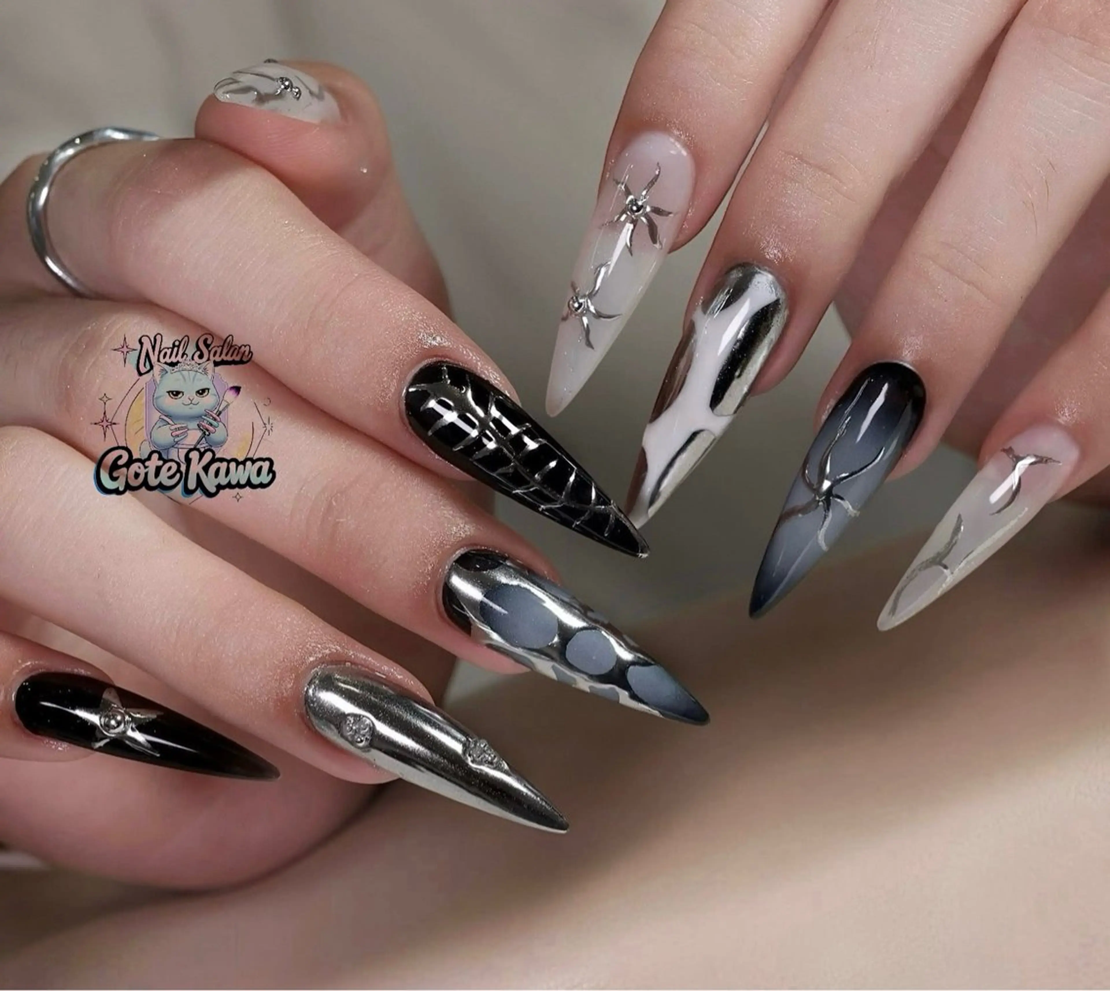 ネイル ハンドネイル ハンドケア GOTE KAWA Nail Salon(ゴテかわ)所属・Gote Kawa nail salonのネイルデザイン