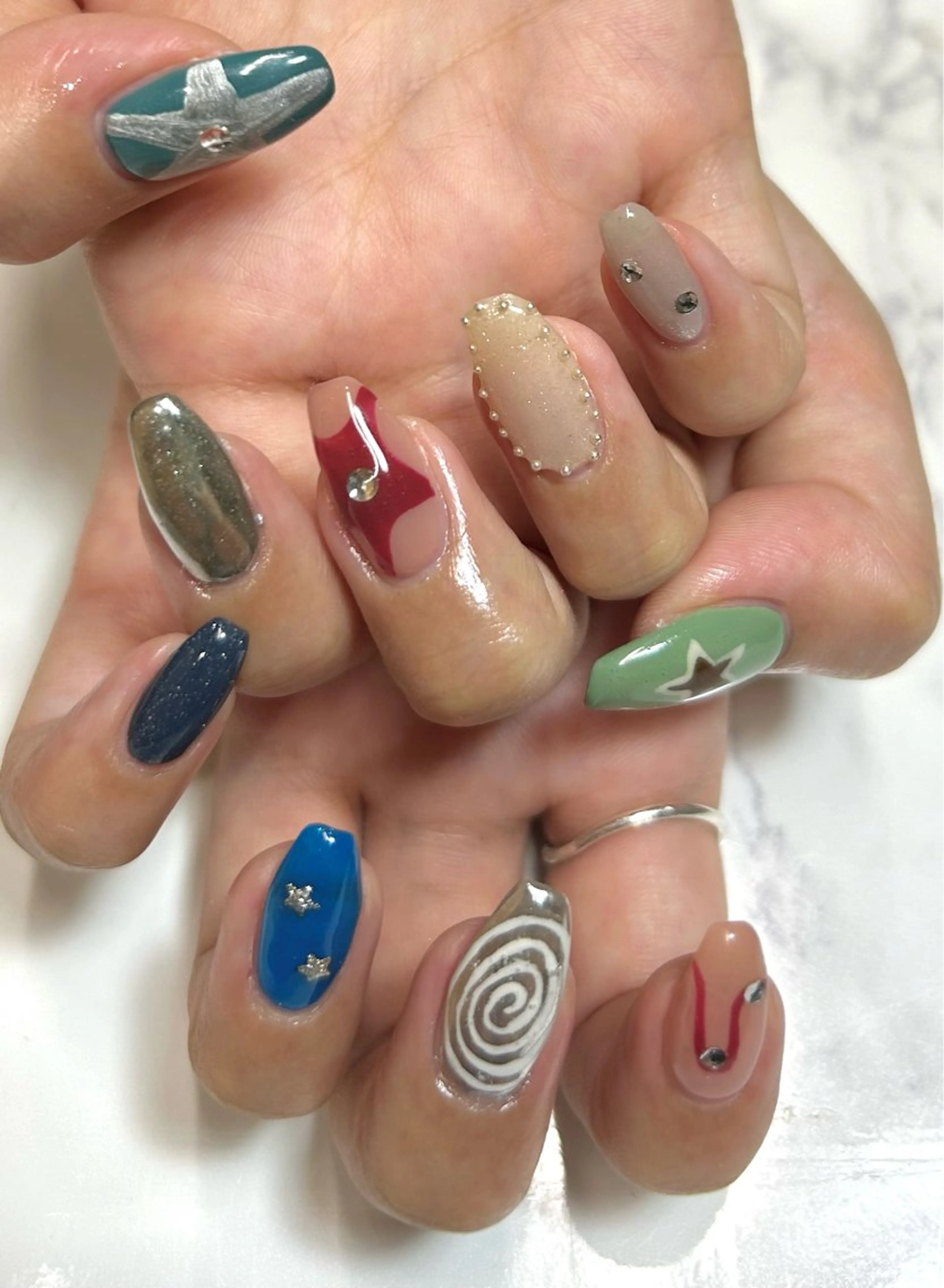 ネイル ハンドネイル one nailsalonのネイルデザイン
