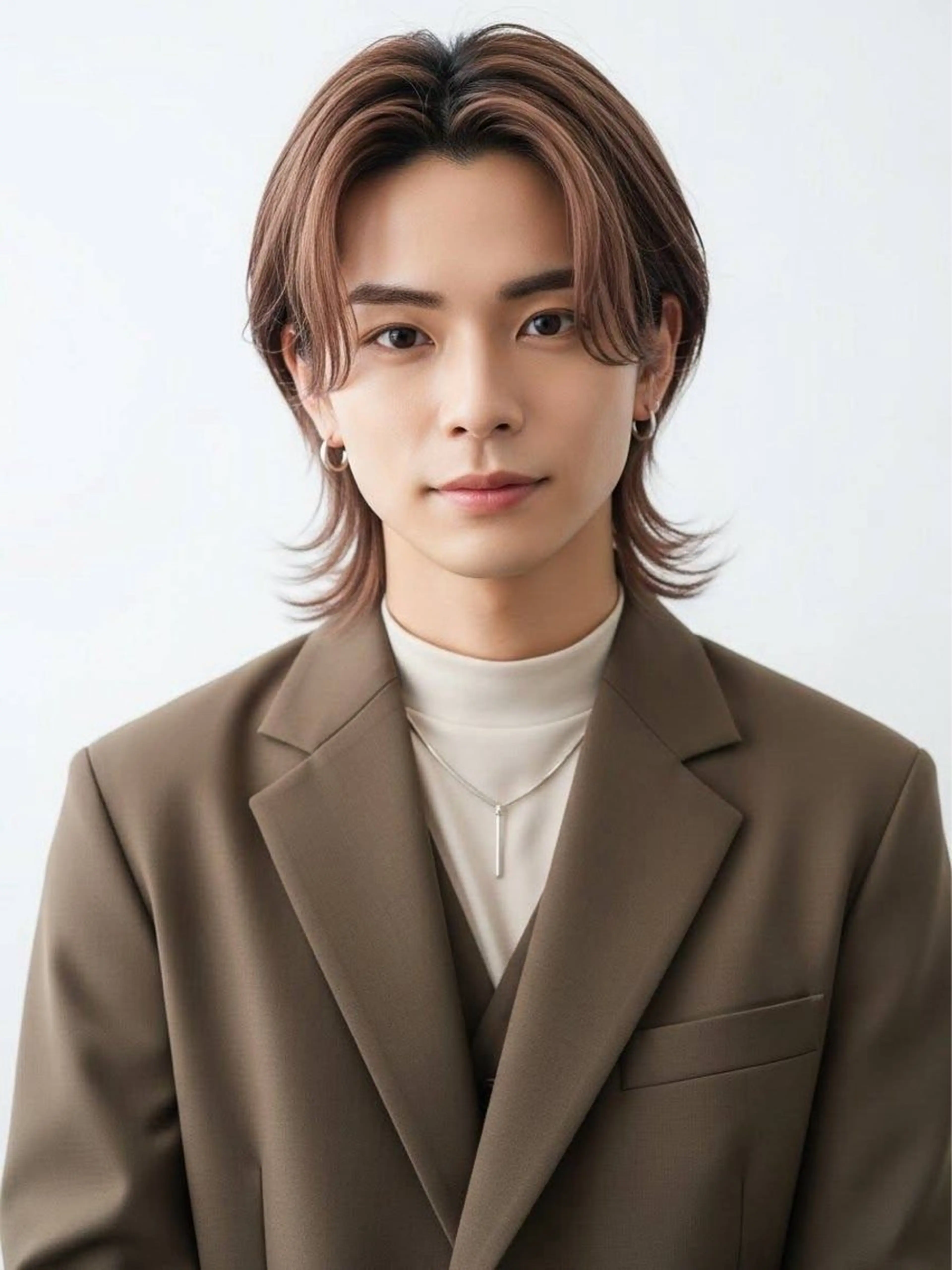 メンズ メンズウルフカット ウルフカット 🌞塙 湧貴🌞のヘアスタイル