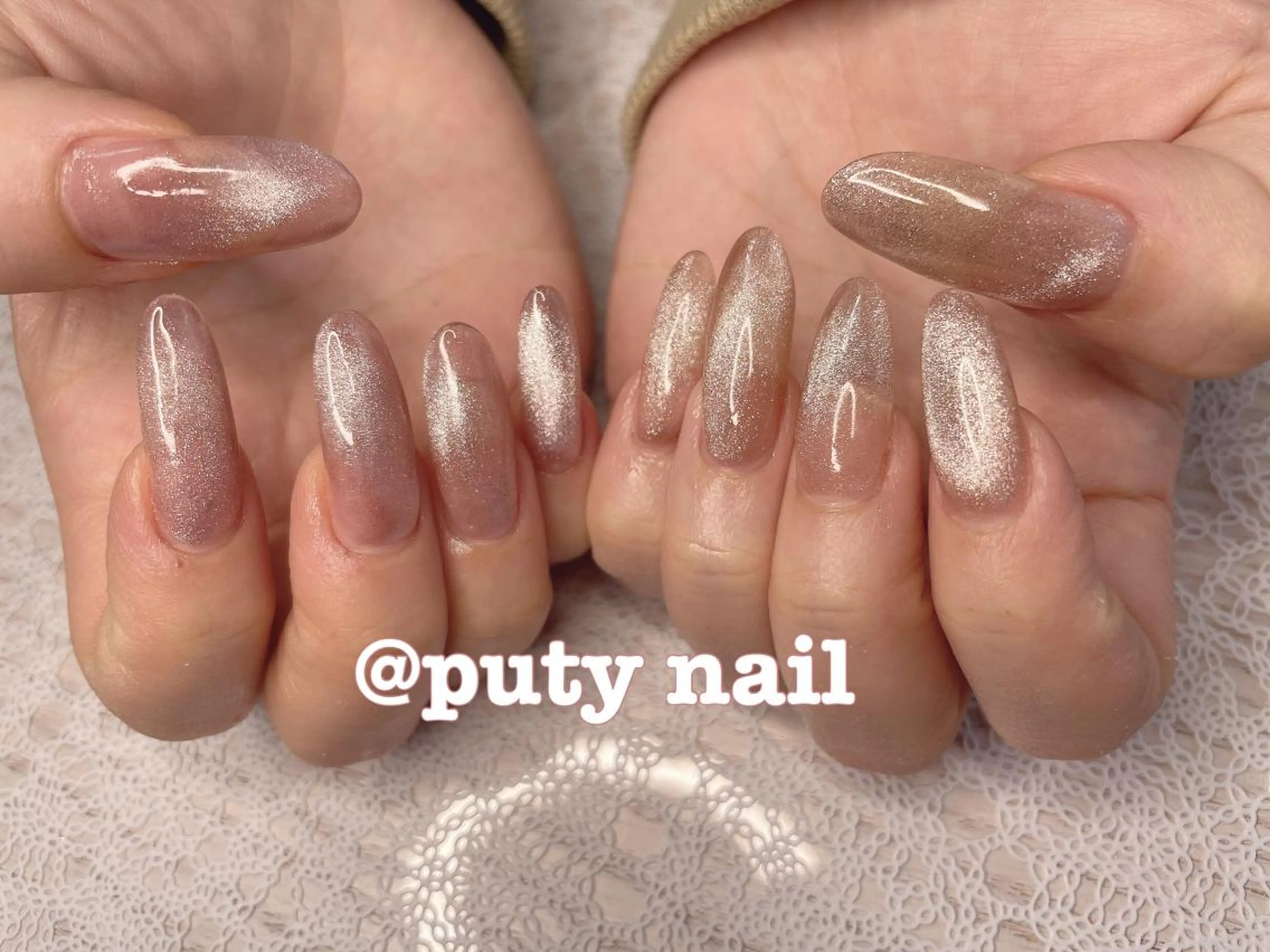 ネイル マグネットネイル ワンカラーネイル Puty Nailのネイルデザイン