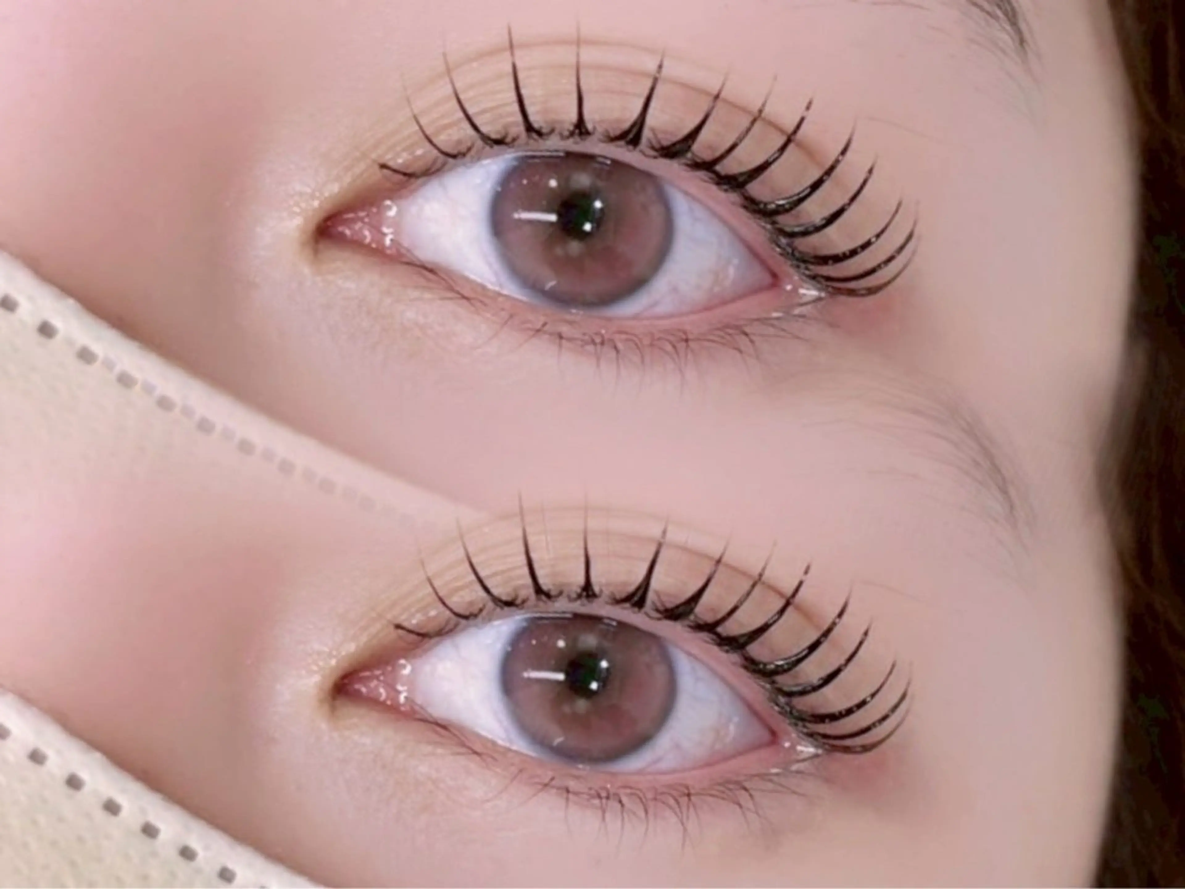 マツエク・マツパ NOVE岡山駅前店所属・reina 🤍のマツエク・マツパデザイン