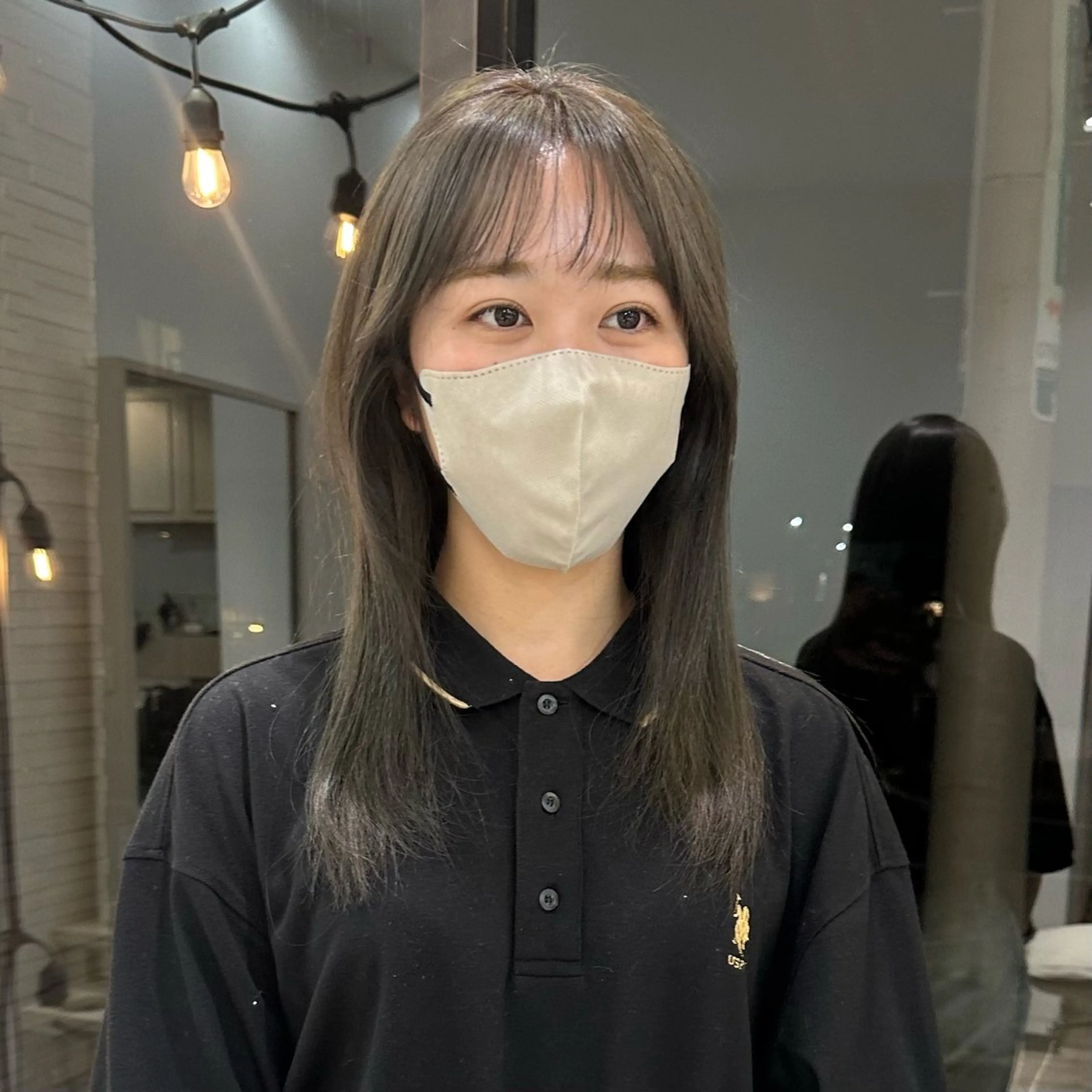 カラー ブリーチ GIFT所属・橋本叶夢/ ショートヘア/透け感のヘアスタイル