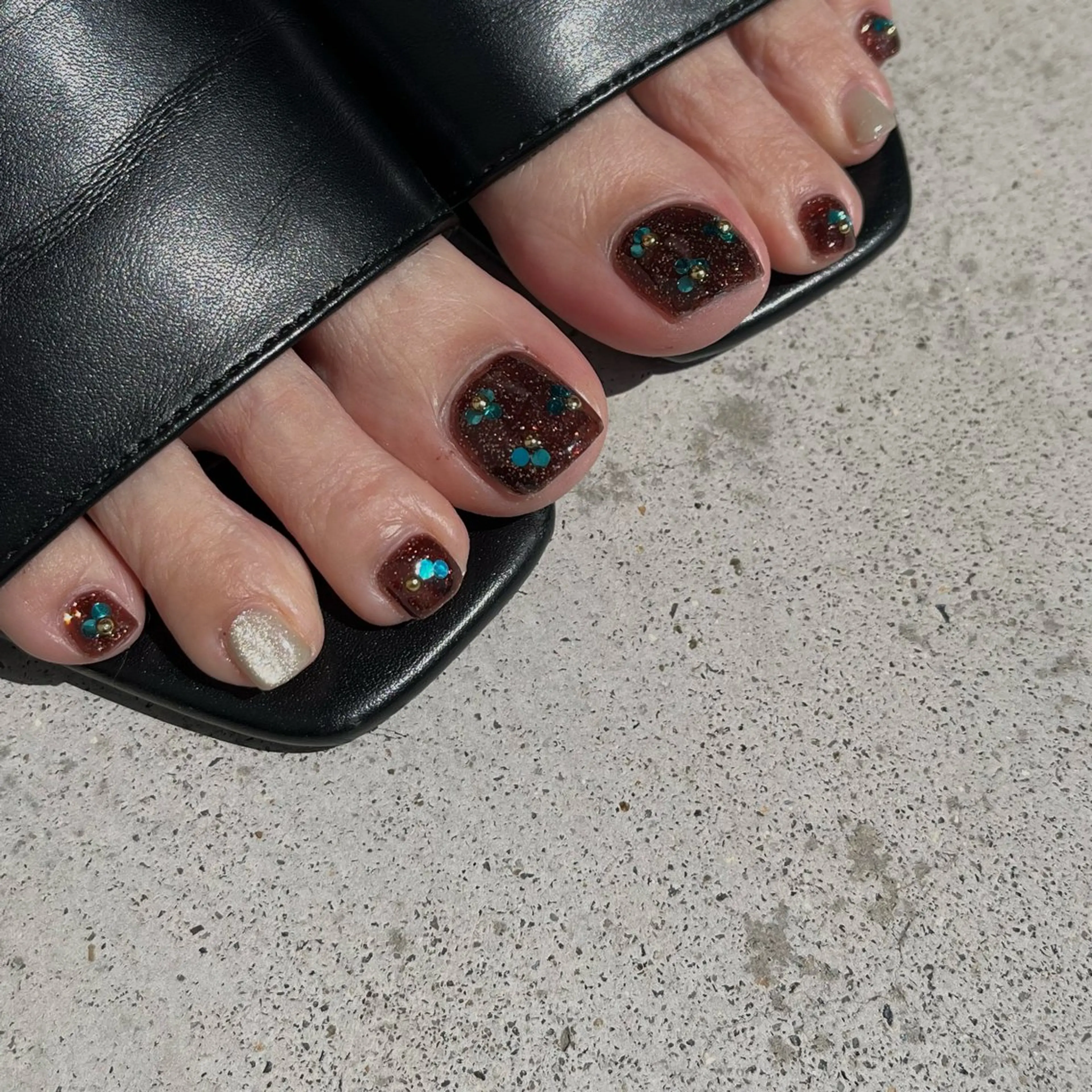 ネイル フットネイル nail room Hotori.のネイルデザイン