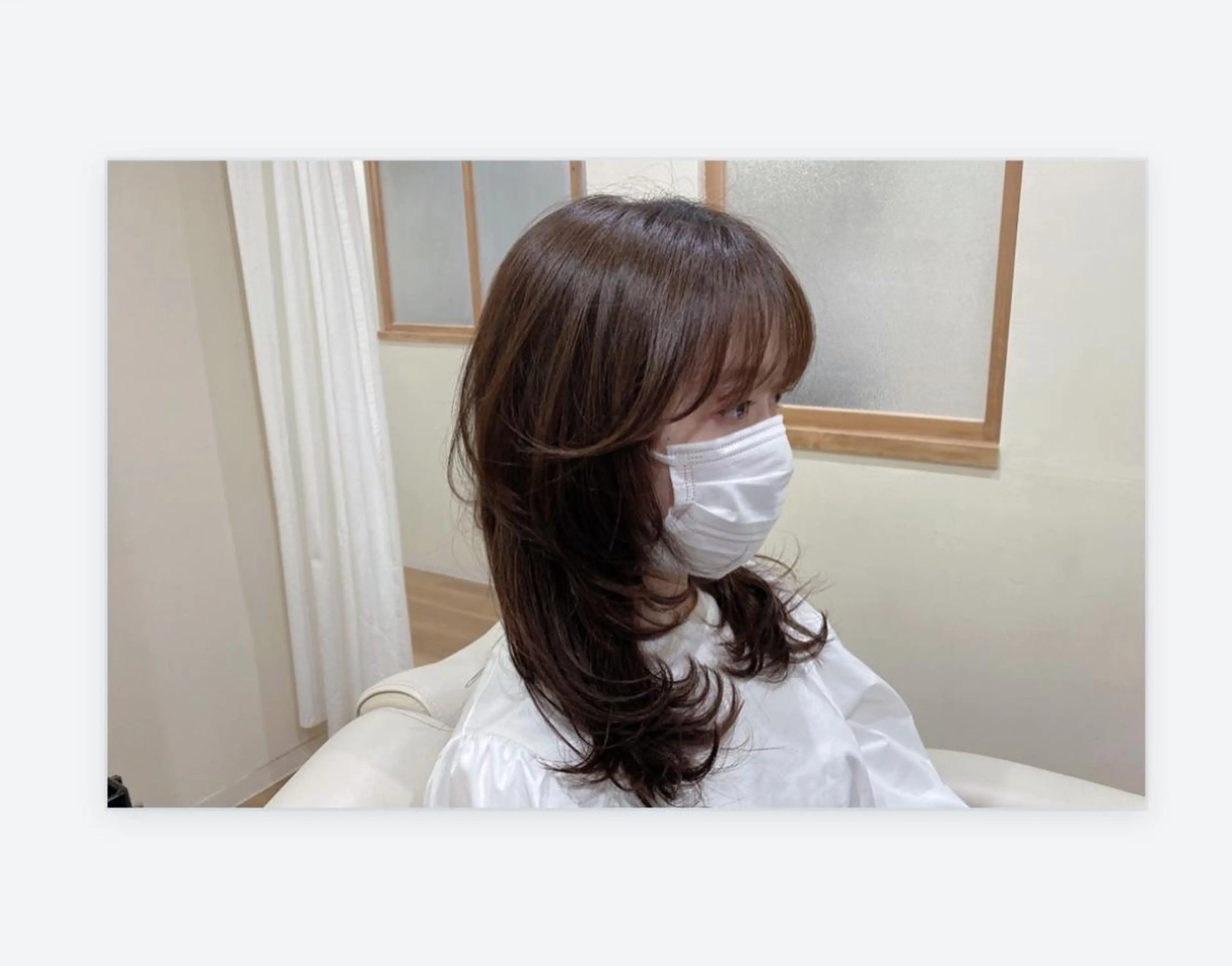 セミロング カラー 個室サロンAPiLA 🔶後藤ゆきのヘアスタイル