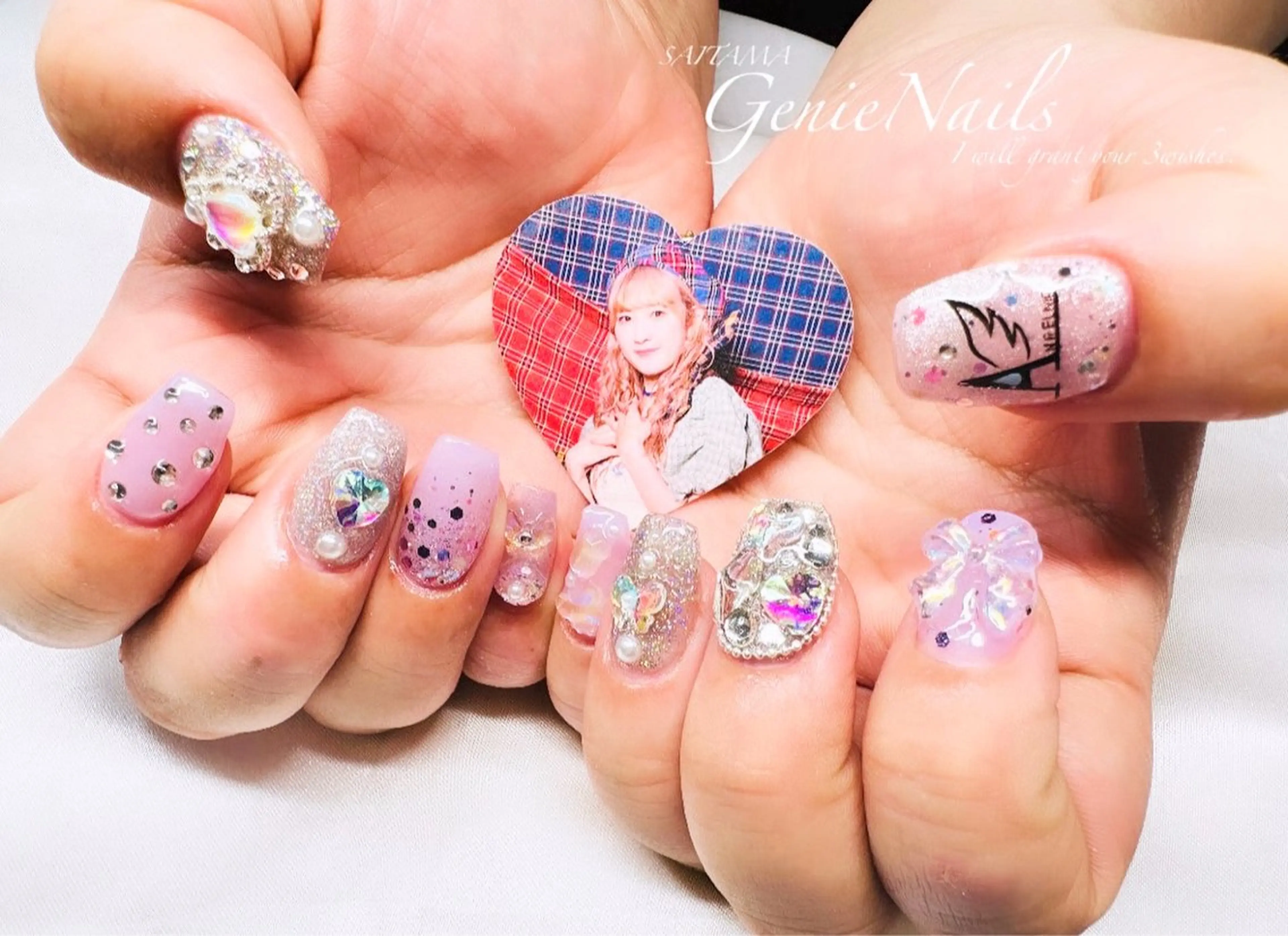 メンズ ネイル アートネイル フットネイル 持ち込み Genie Nailsのネイルデザイン