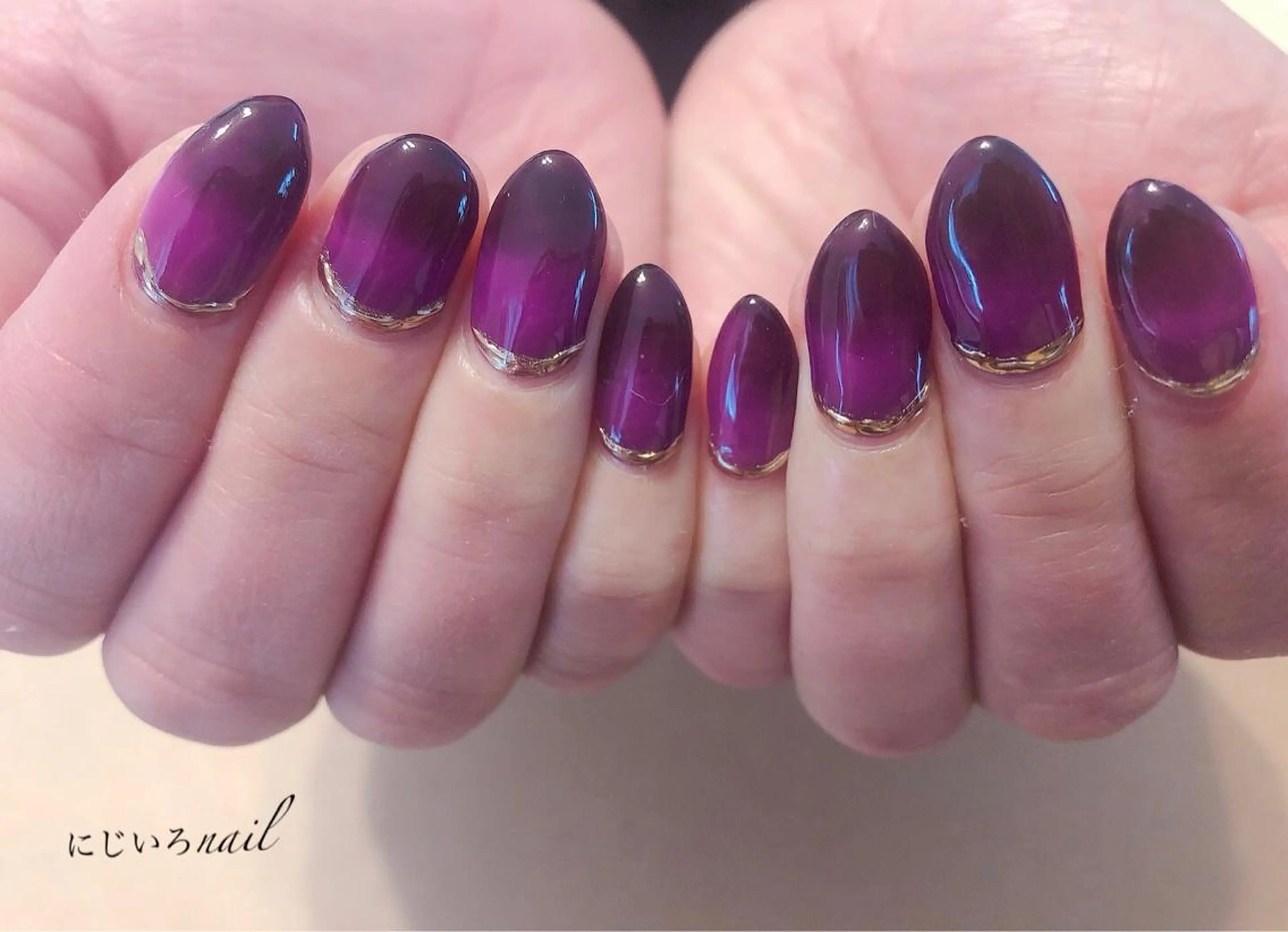 ネイル にじいろ nailのネイルデザイン