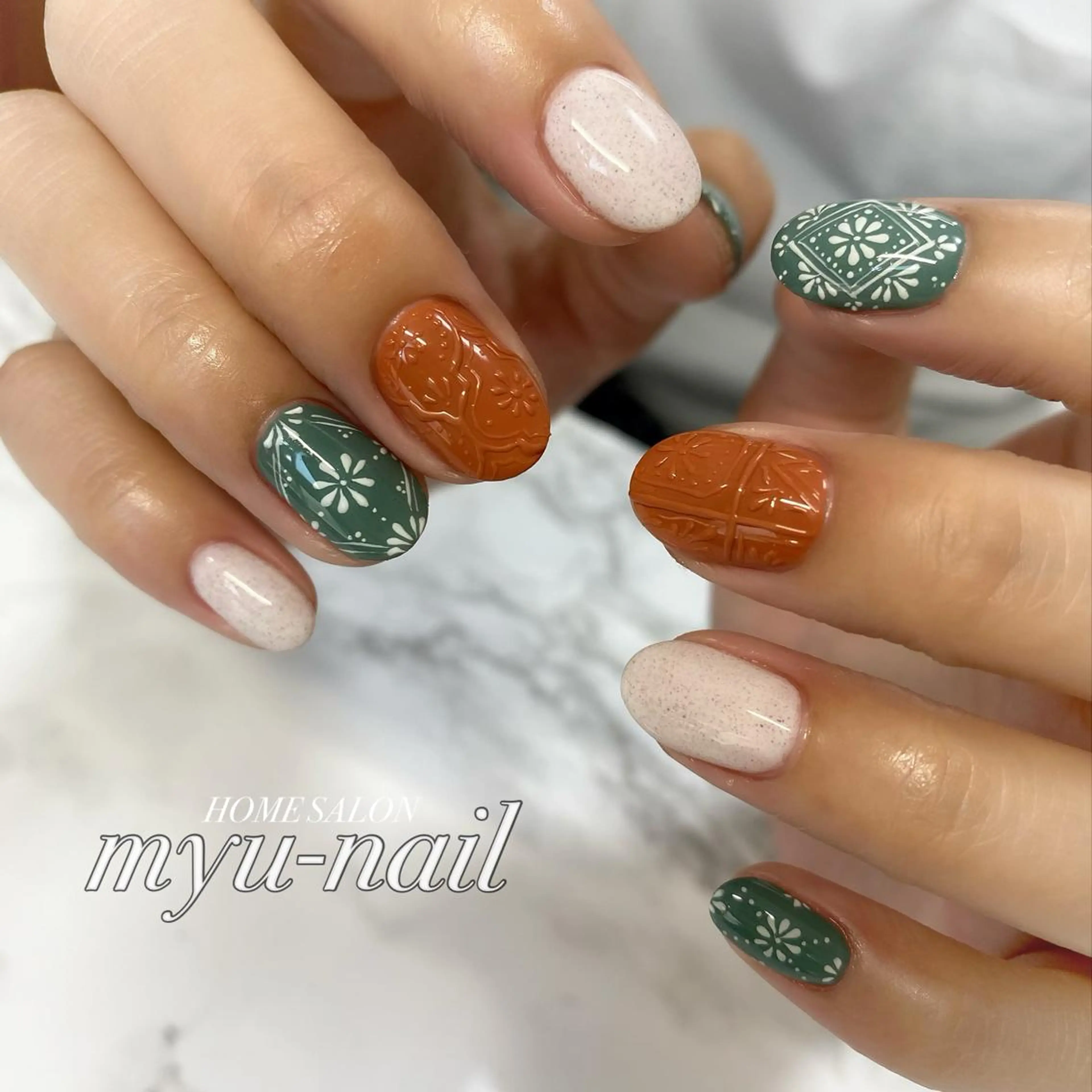 ネイル ホームサロン myu-nailのネイルデザイン