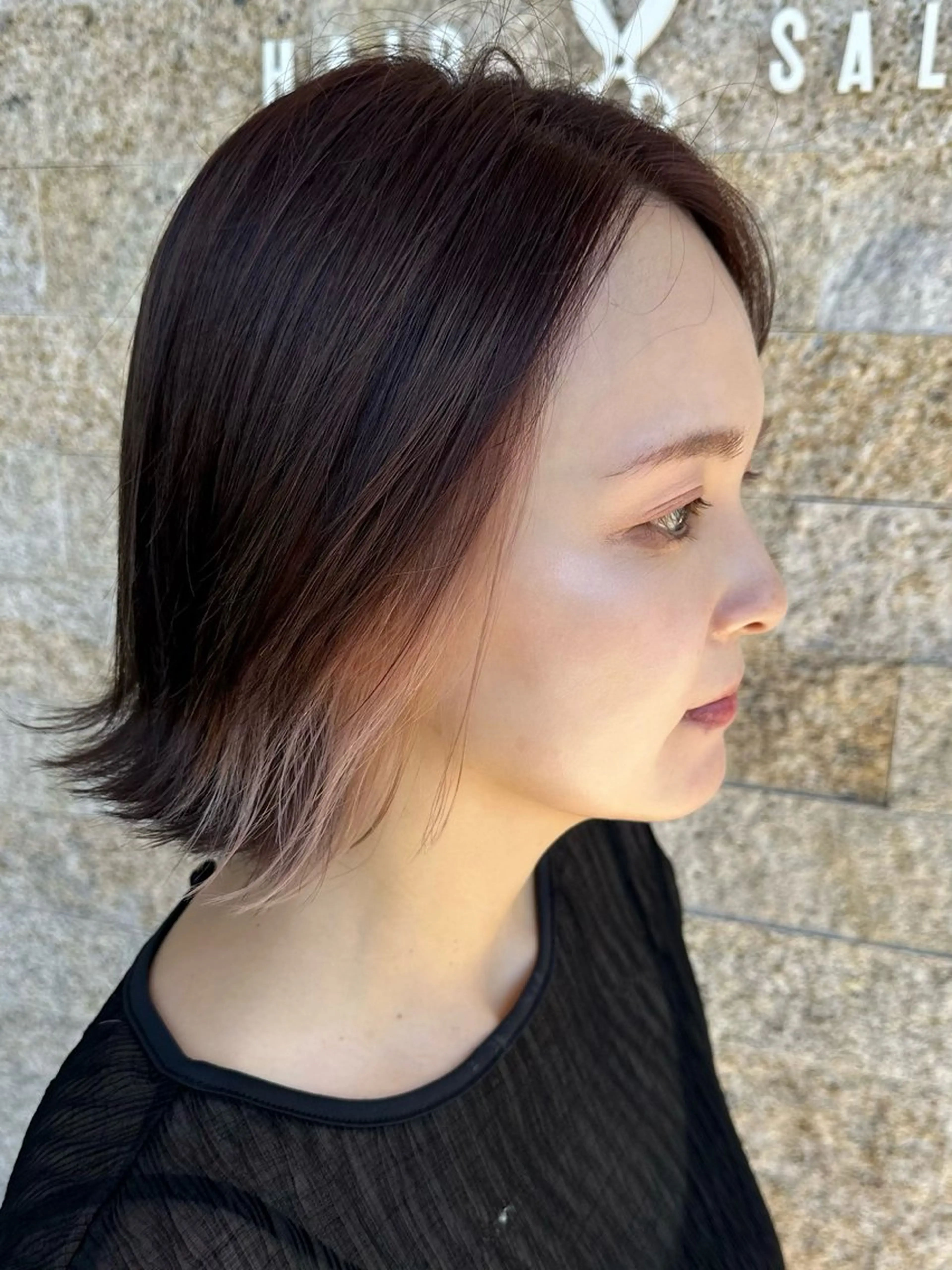 ショート カラー ヘアカラー recipe 黒木 彩那のヘアスタイル