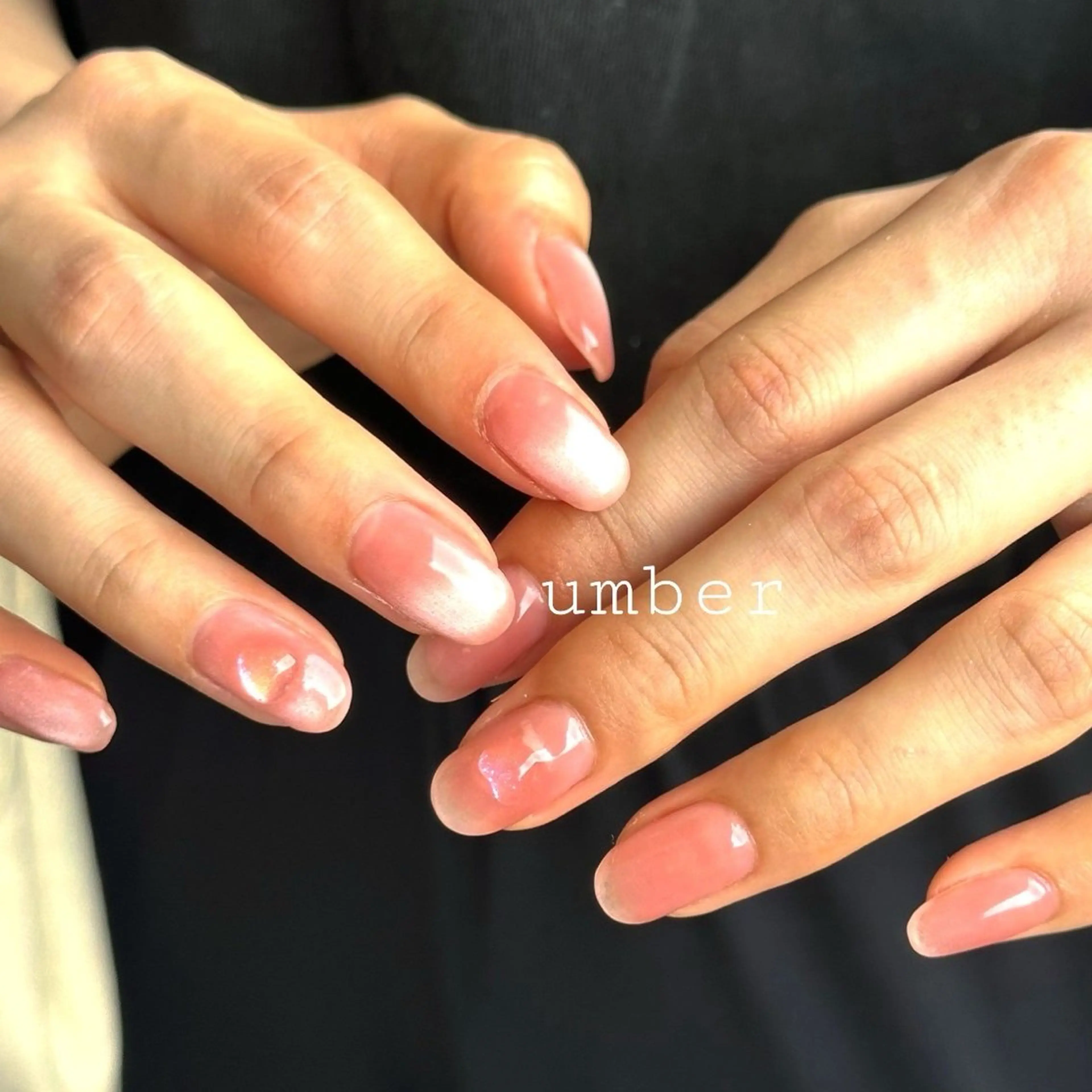 ネイル ハンドネイル umber 三茶1分のネイルデザイン