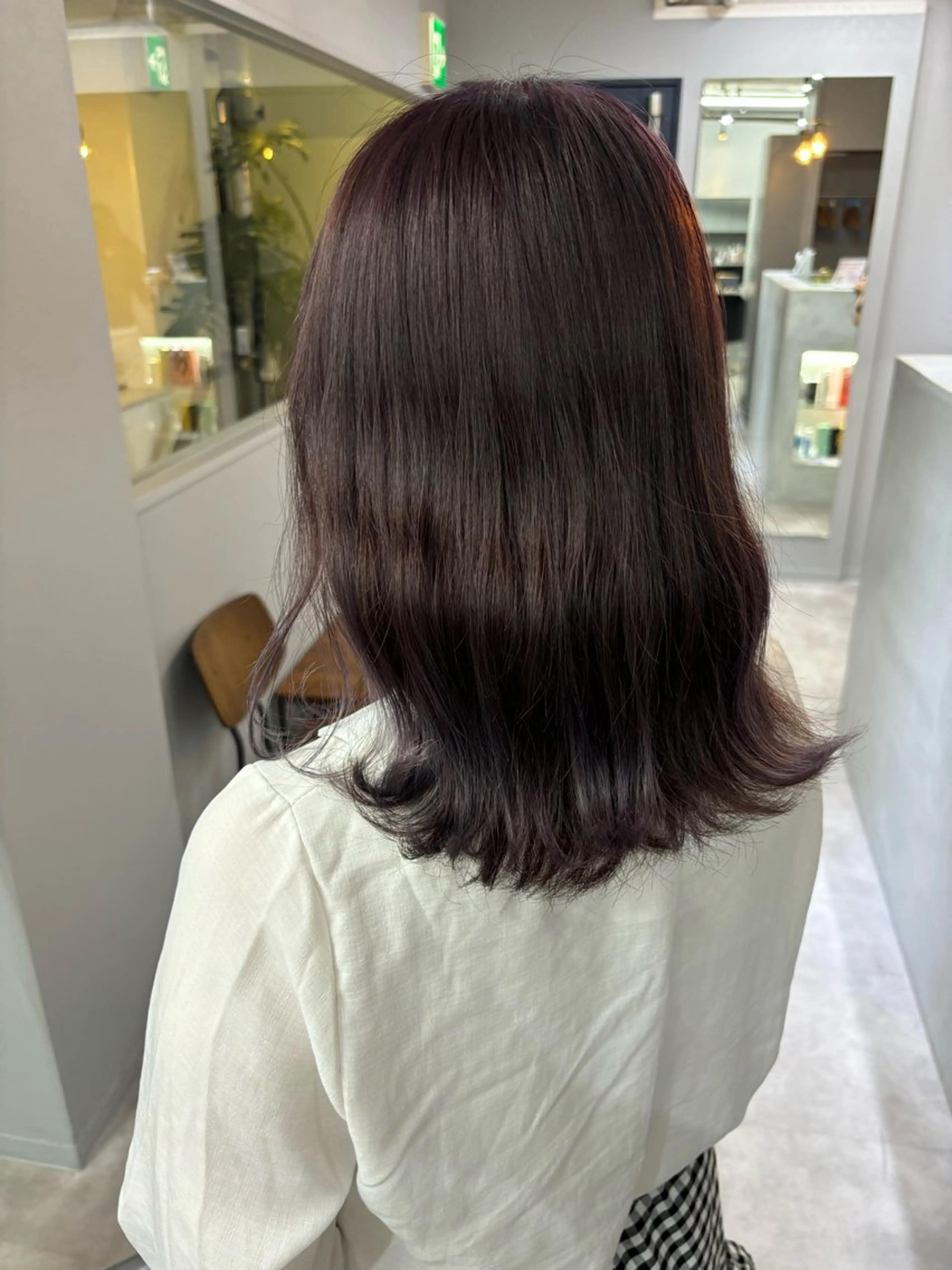 ミディアム カラー カット ヘアカラー トリートメント ヘッドスパ 雰囲気似合わせ/ itta𓂃🫧‪のヘアスタイル