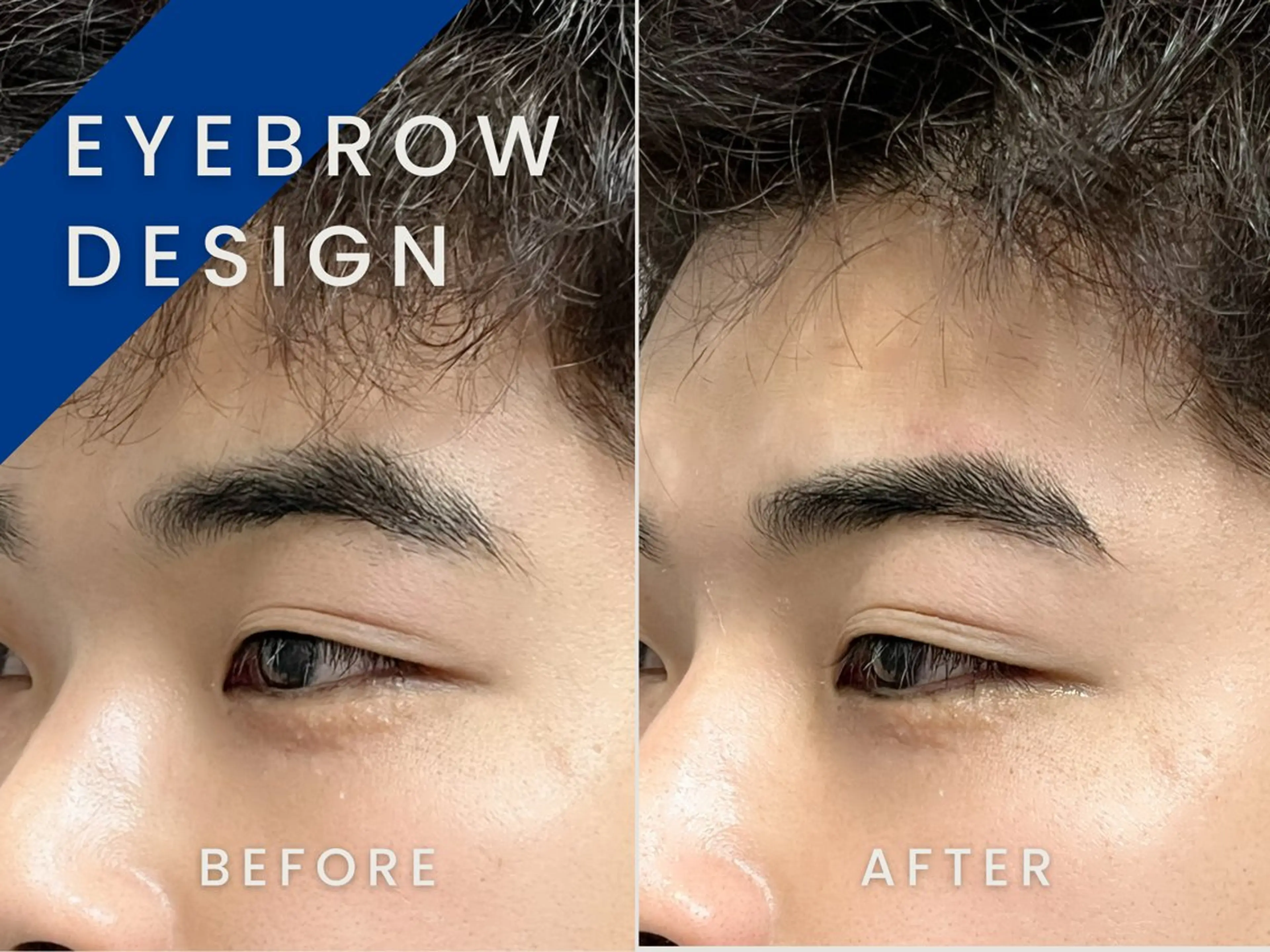 メンズ アイブロウ ワックス脱毛 その他(アイブロウ) M DIALILY 加納達也の眉毛・アイブロウイメージ