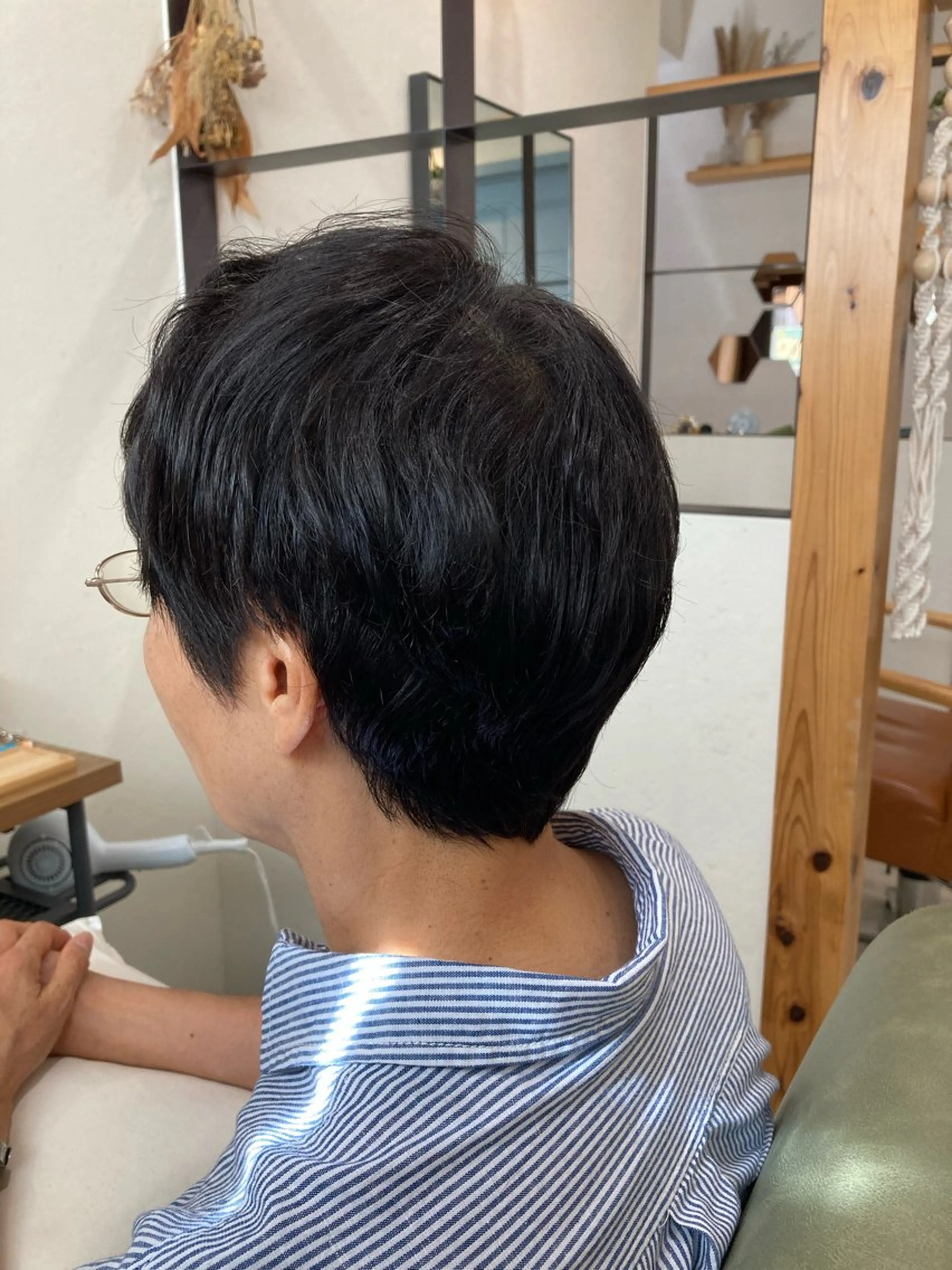 ショート nico 山田のヘアスタイル