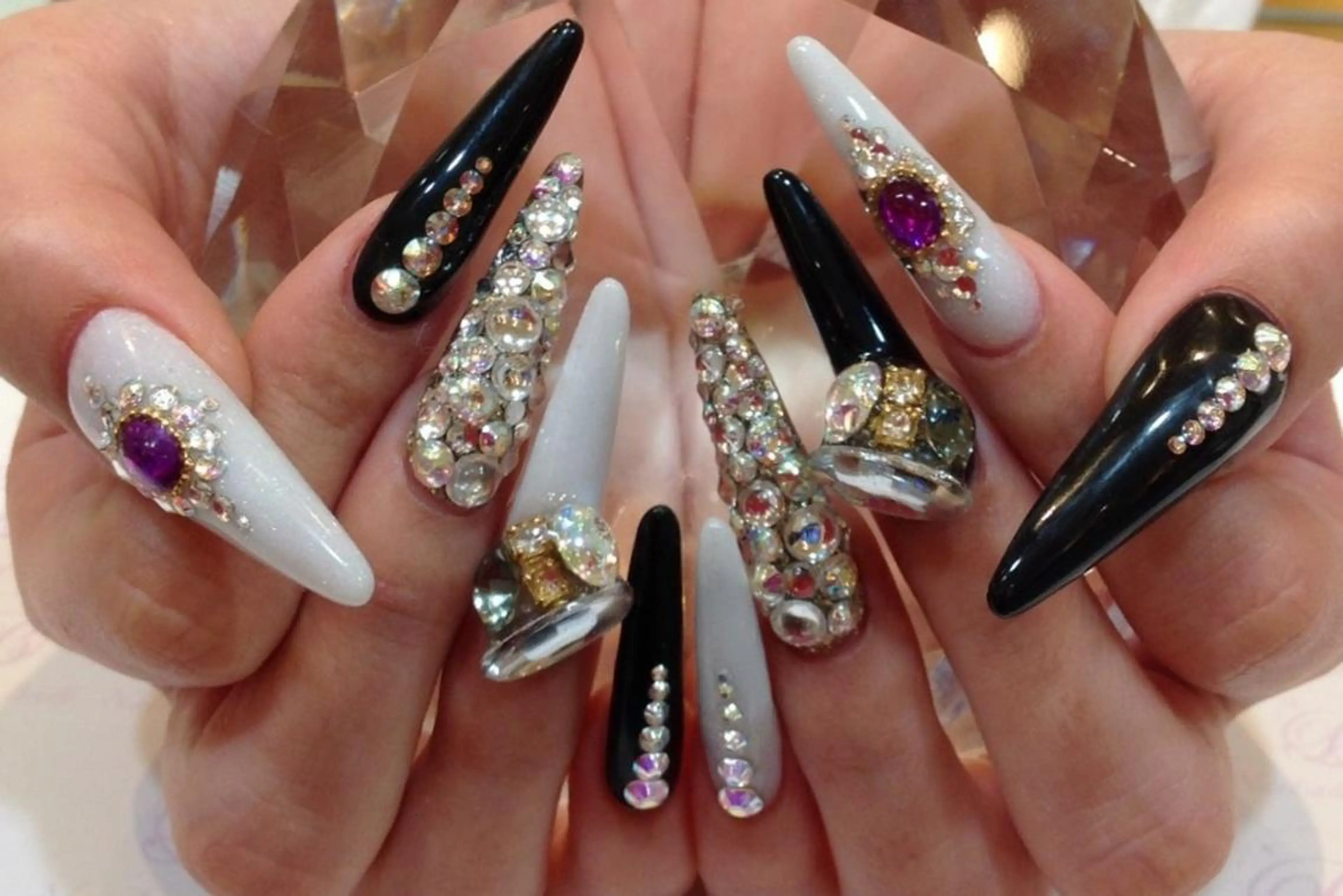 ネイル ロング スカルプネイル ハンドネイル   MAKI NAILのネイルデザイン