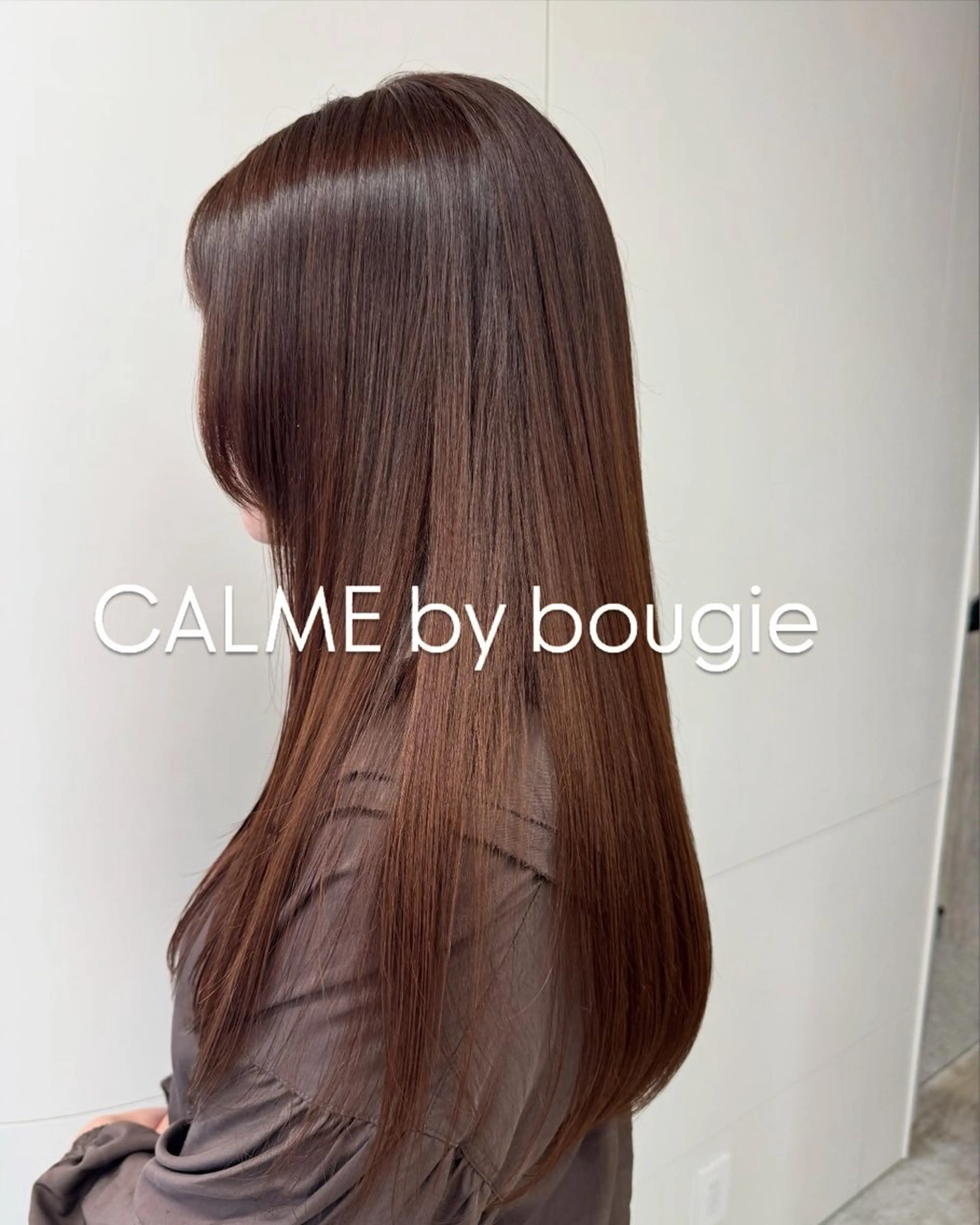 ロング レイヤーカット CALME  by bougie ENAのヘアスタイル