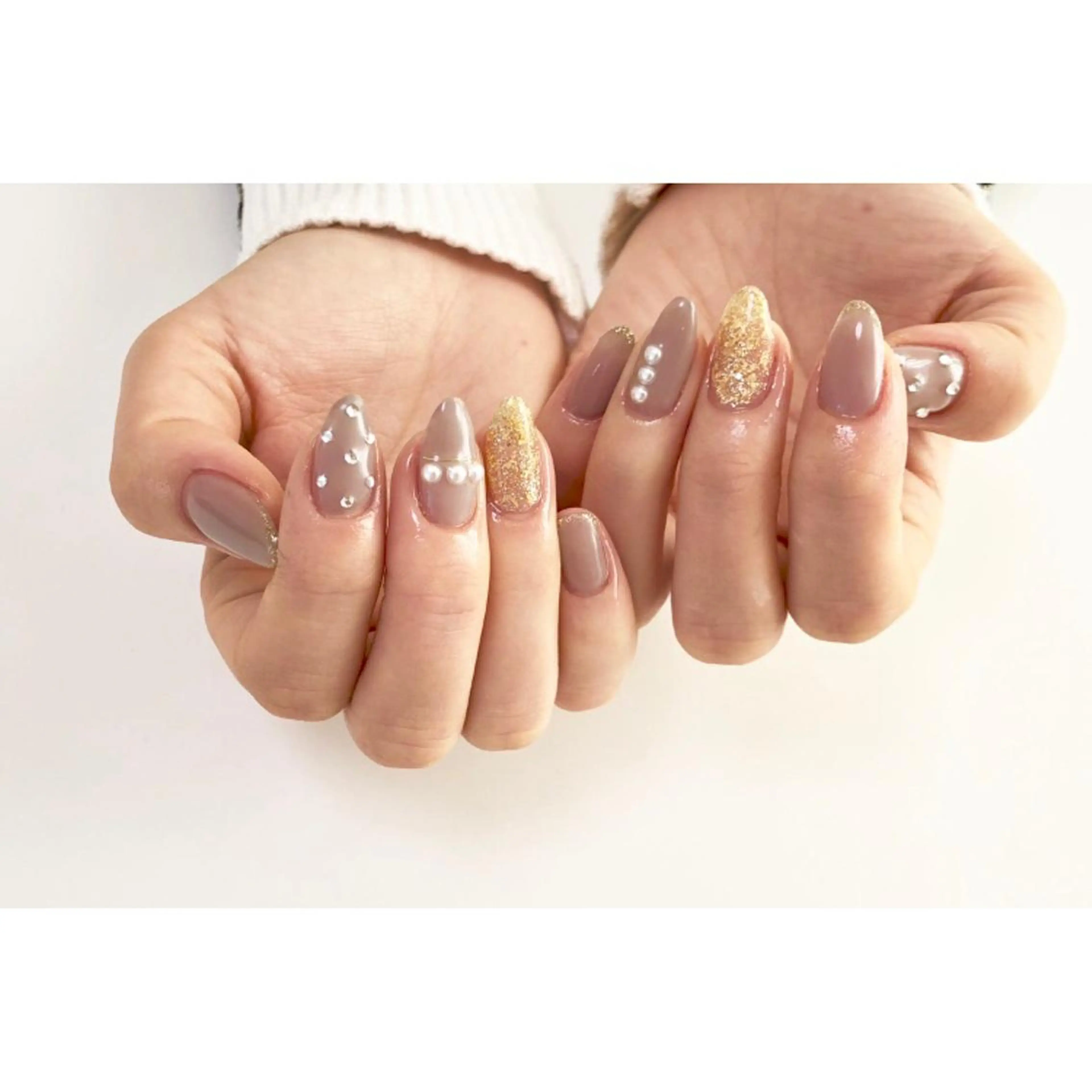 ミディアム ネイル Toujours nail所属・Toujours / nijinaのネイルデザイン