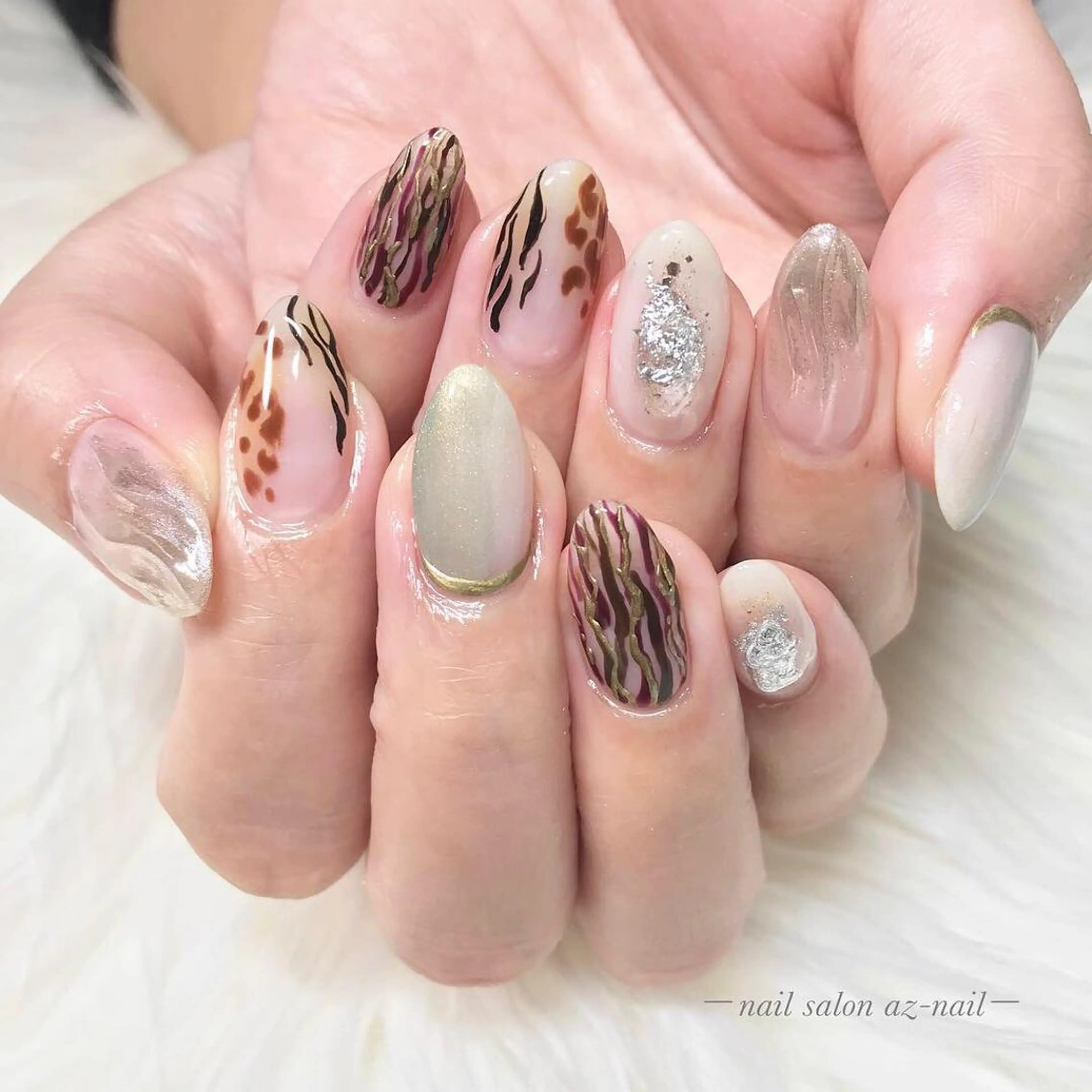 ネイル 井上 梓のネイルデザイン