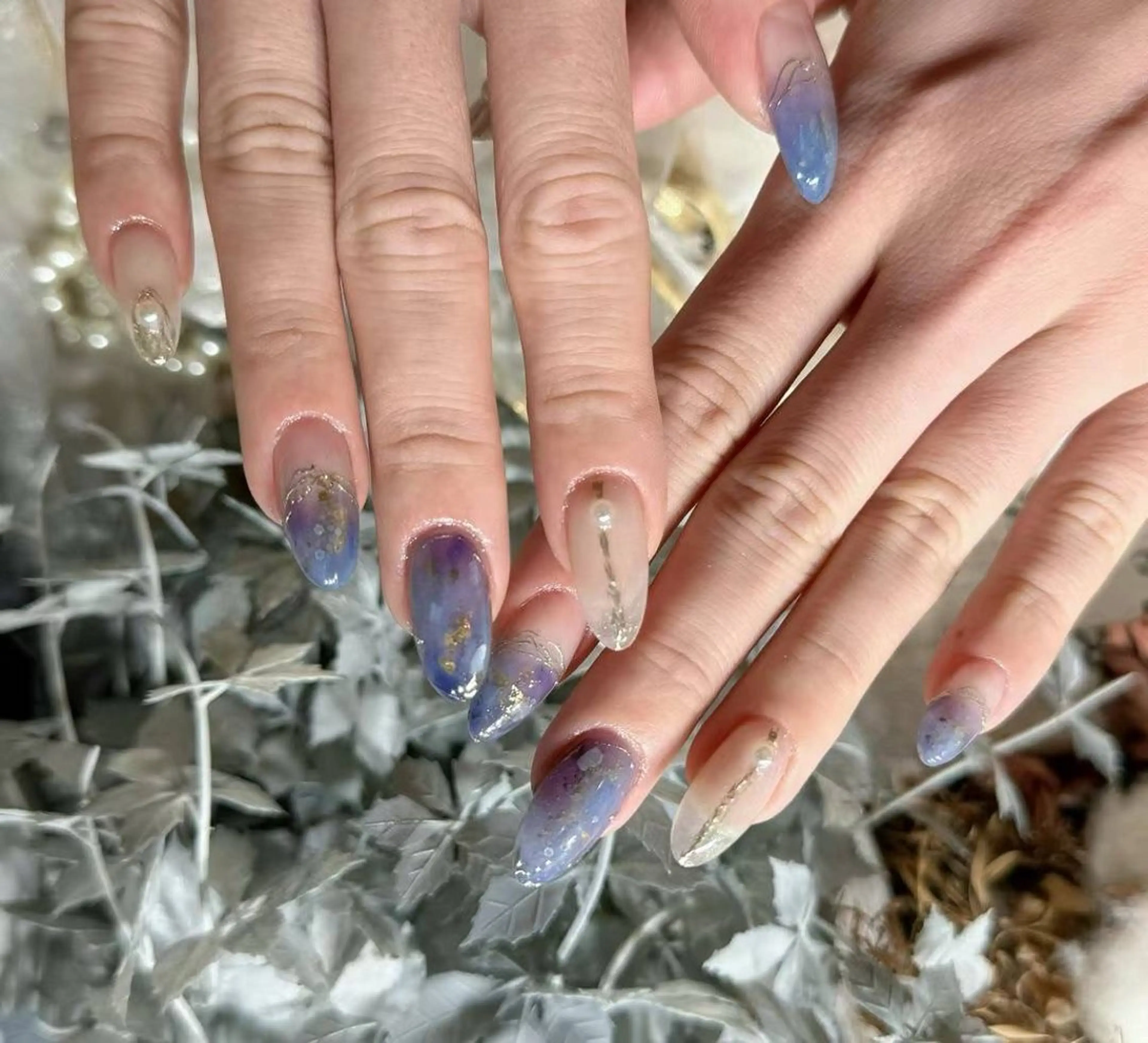 ネイル アートネイル フラワーネイル フットネイル ジェルネイル マグネットネイル Babarla Nailのネイルデザイン