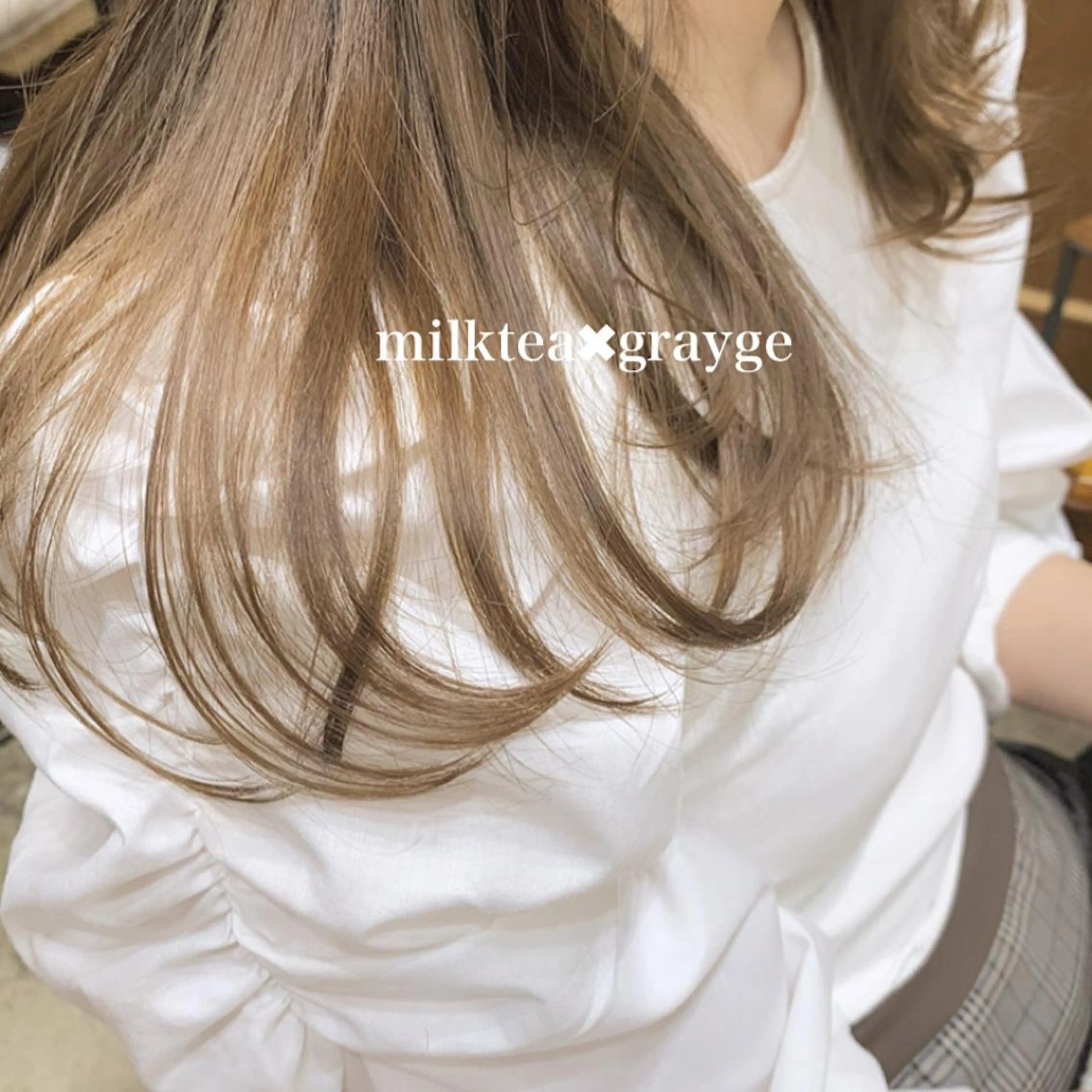 ロング カラー ベージュカラー ブリーチ park theSTANDARD所属・HARUKA ♡モデル募集中♡のヘアスタイル