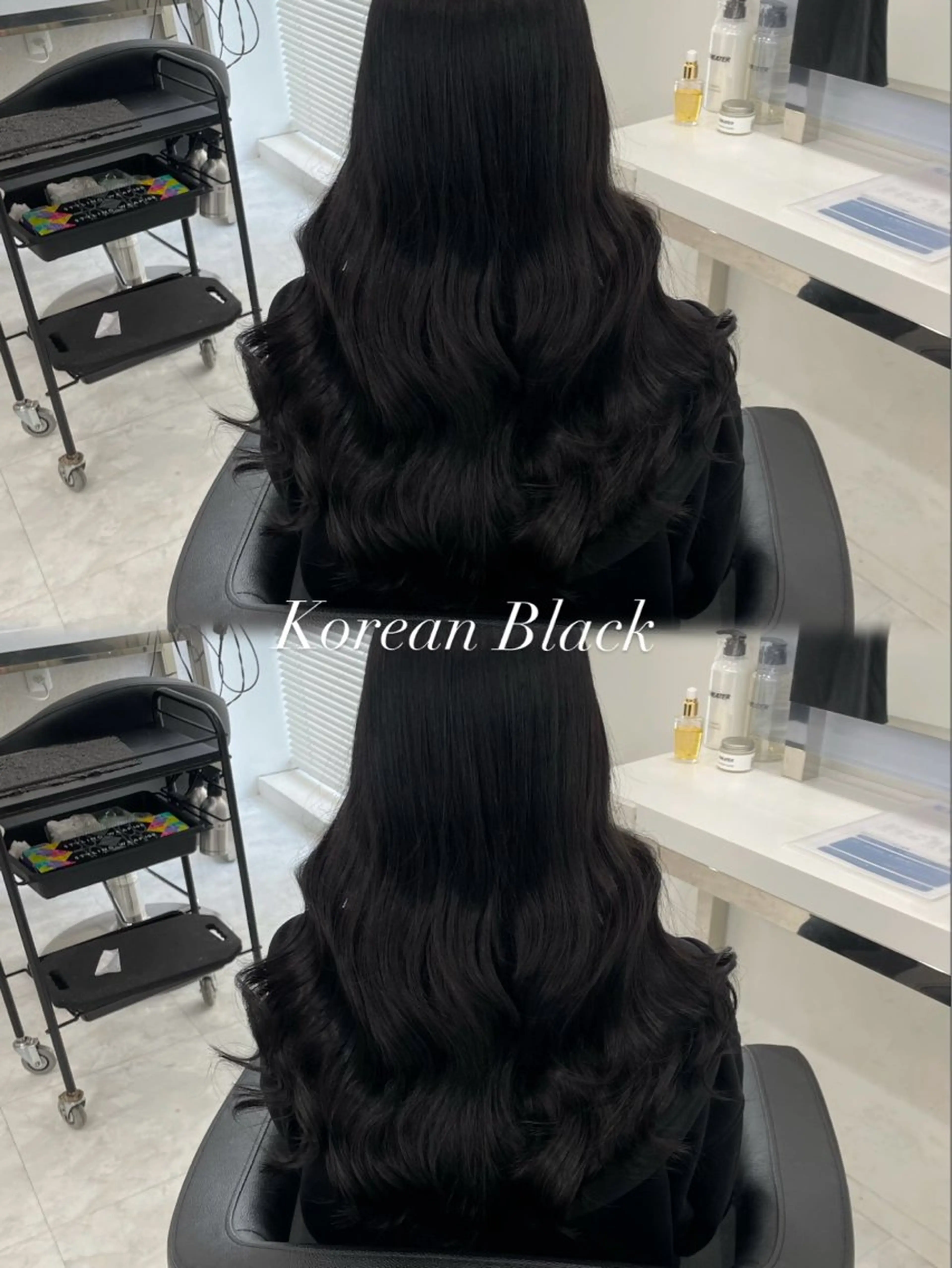 セミロング カラー ヘアアレンジ Ella所属・nana【艶髪】/ レイヤー/縮毛矯正のヘアスタイル